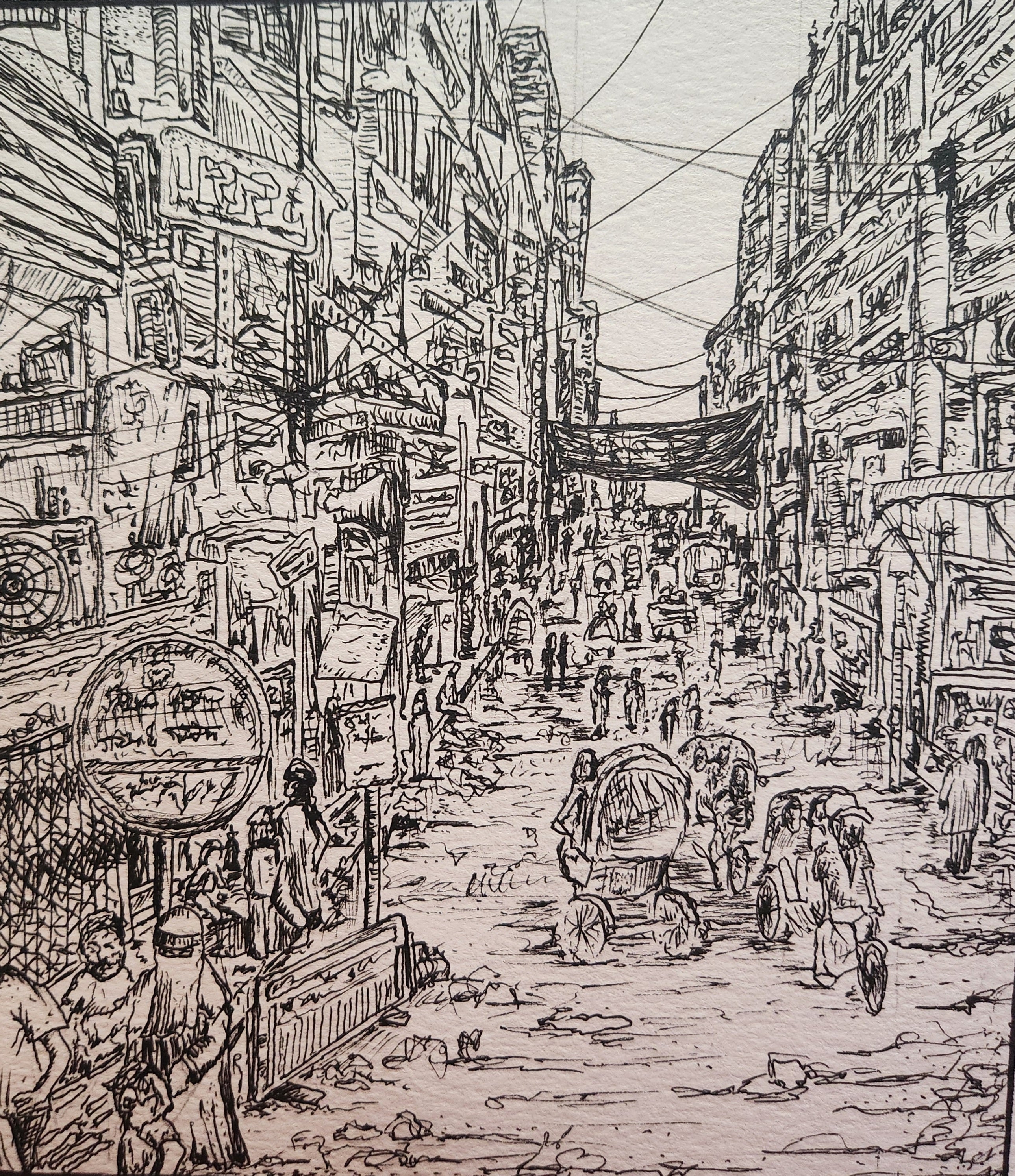 India Street Study 1 — Art Print by Ryan Cairns