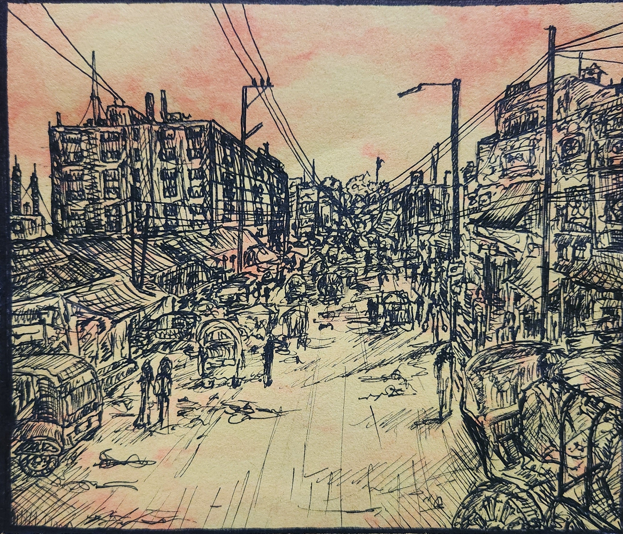India Street Study 2 — Art Print by Ryan Cairns