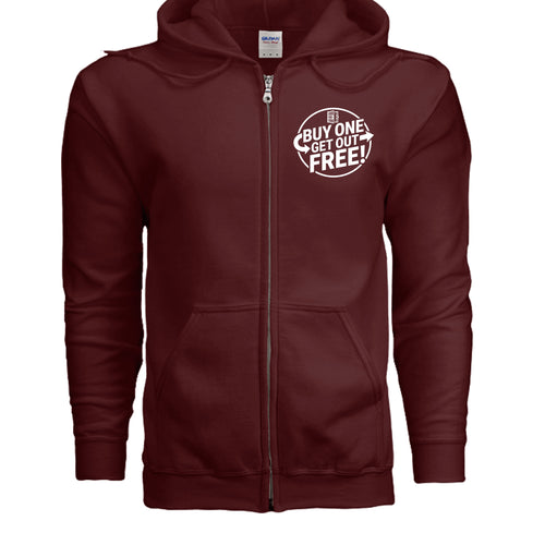 MAROON - G186 - FRONT