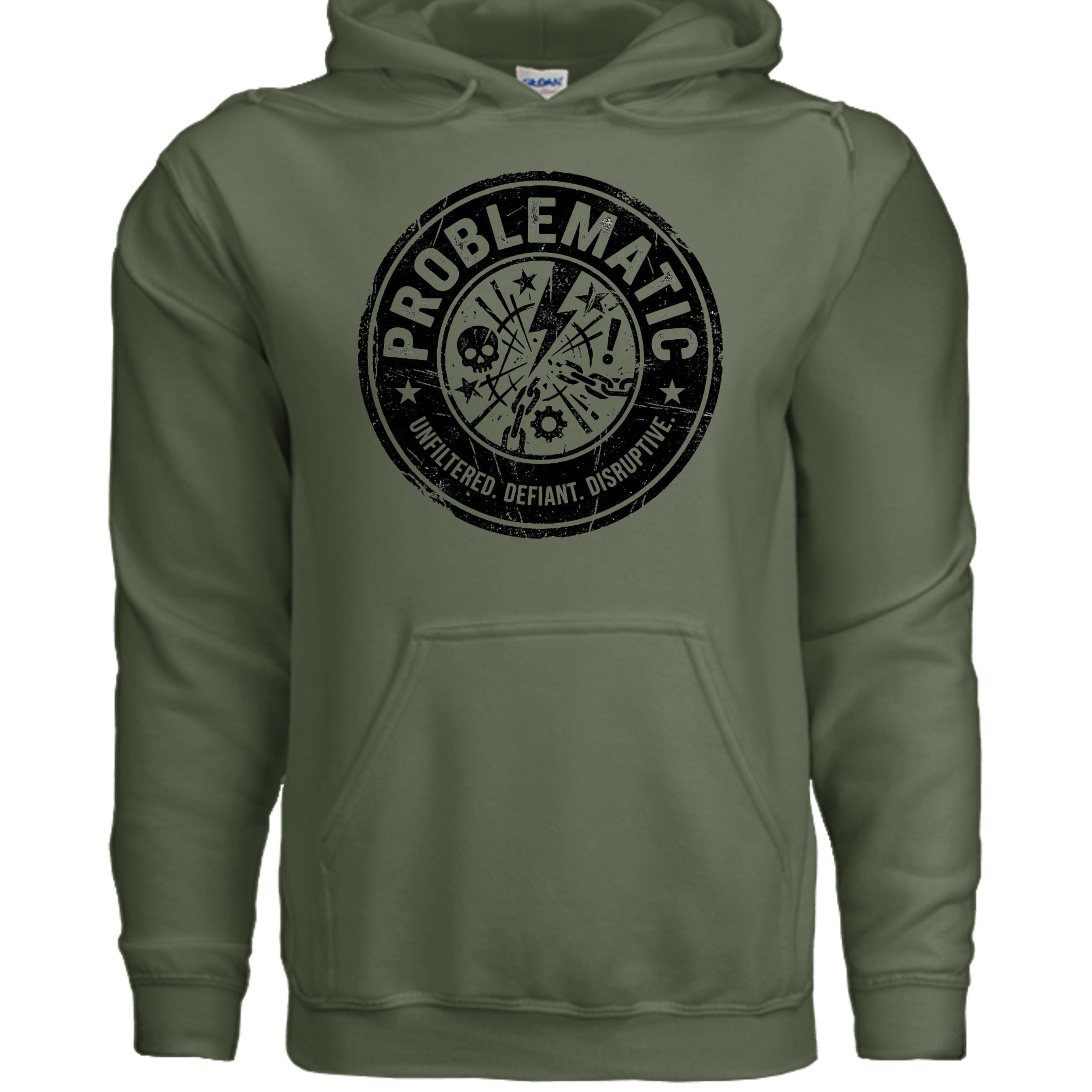 MILITARY GREEN - G185 - FRONT