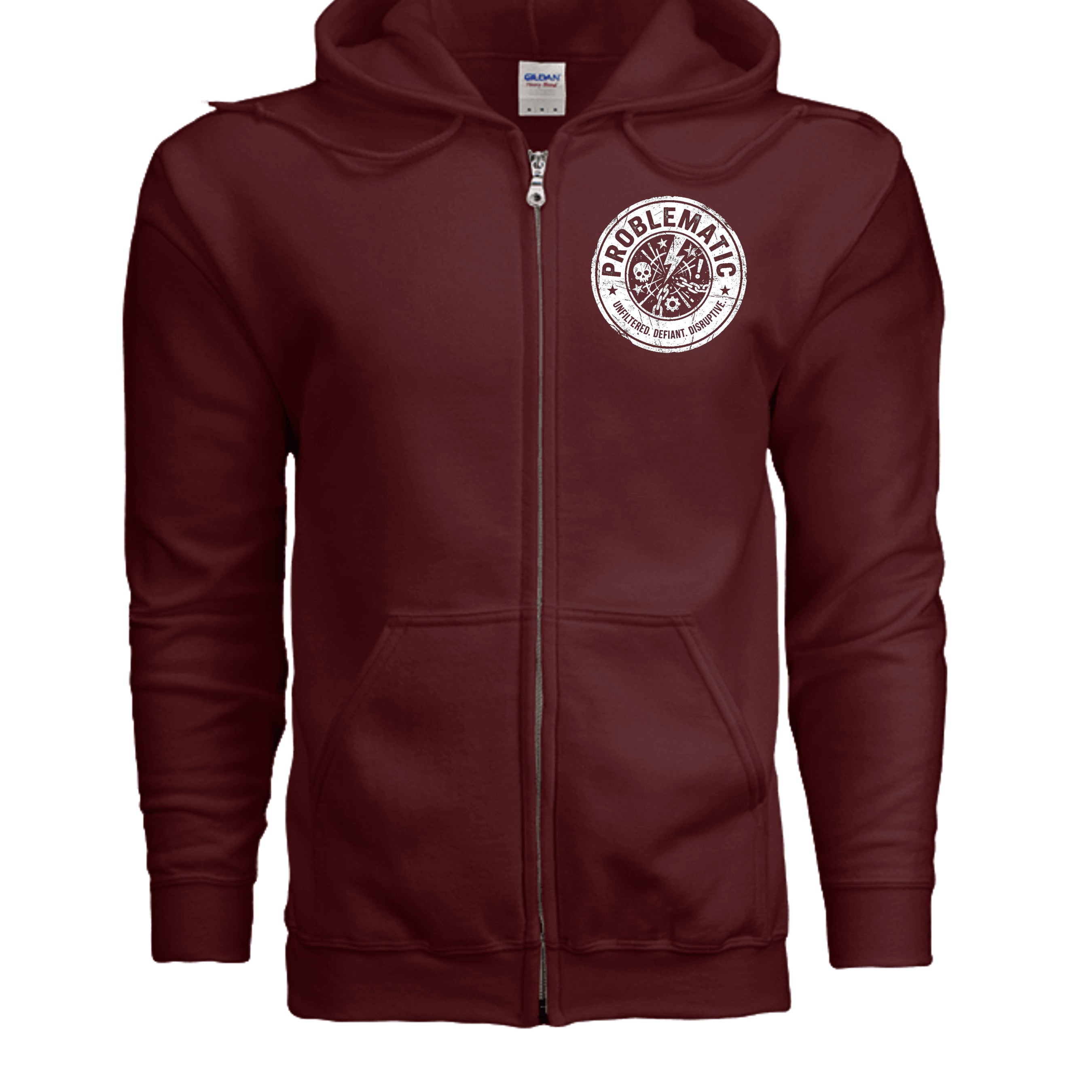 MAROON - G186 - FRONT
