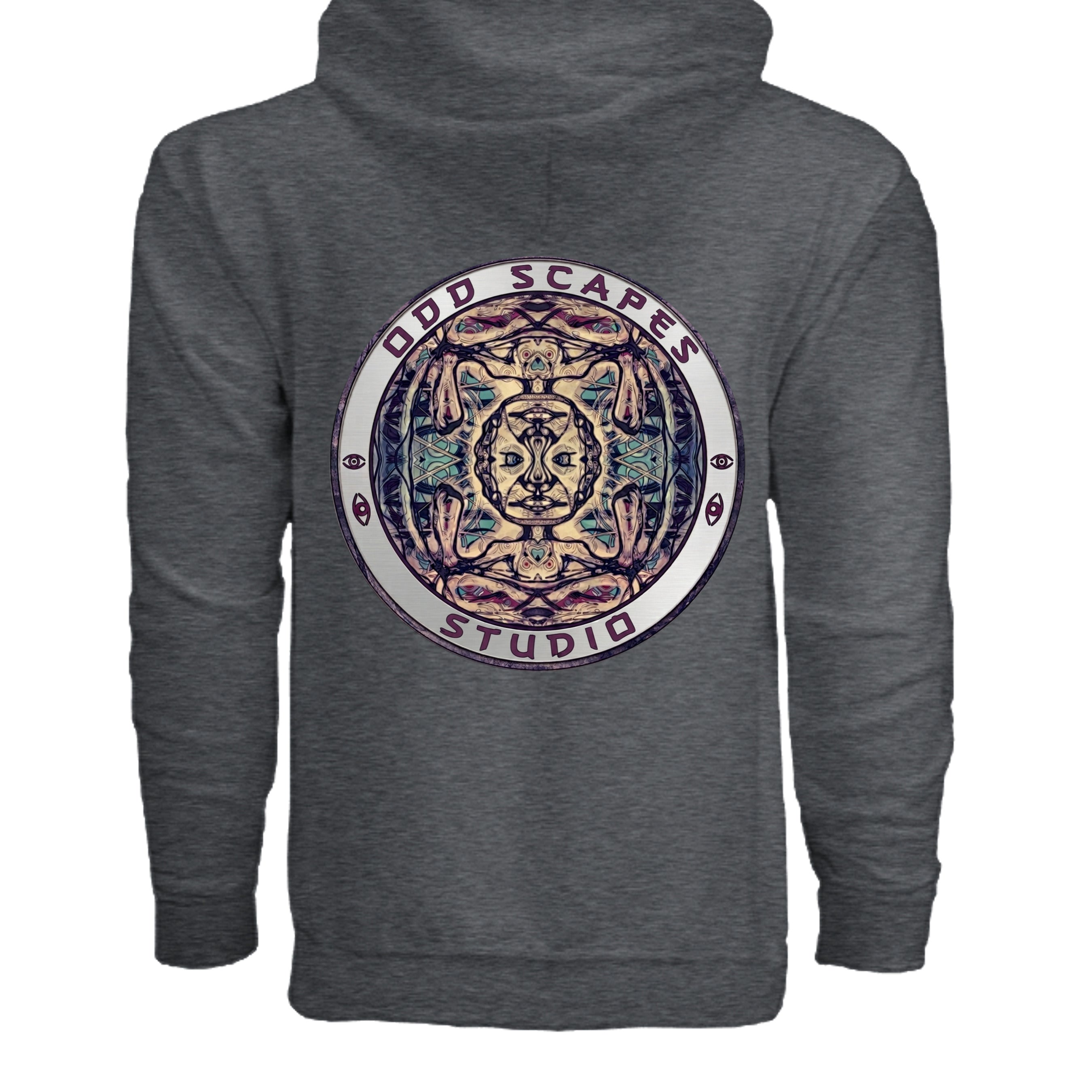 DARK HEATHER - G186 - BACK