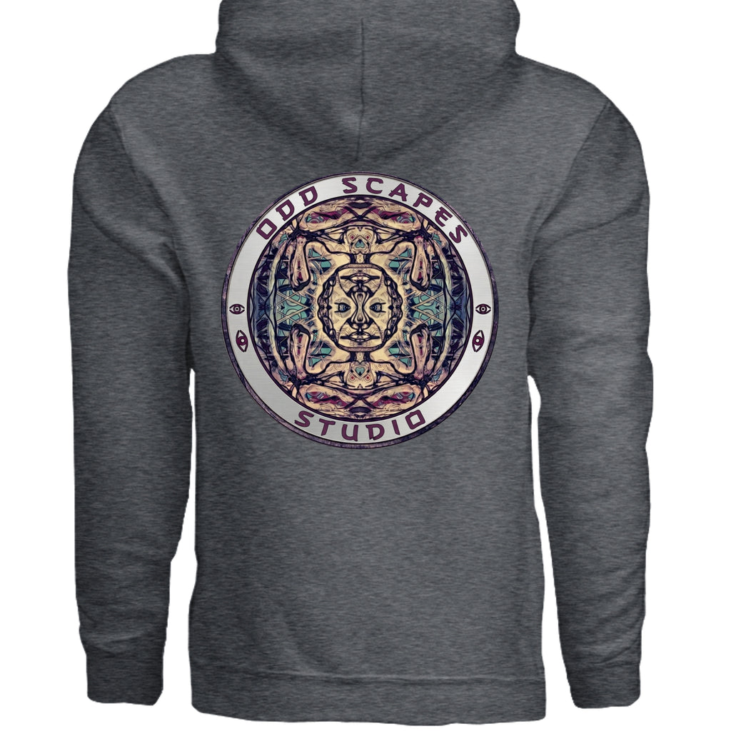 DARK HEATHER - G185 - BACK
