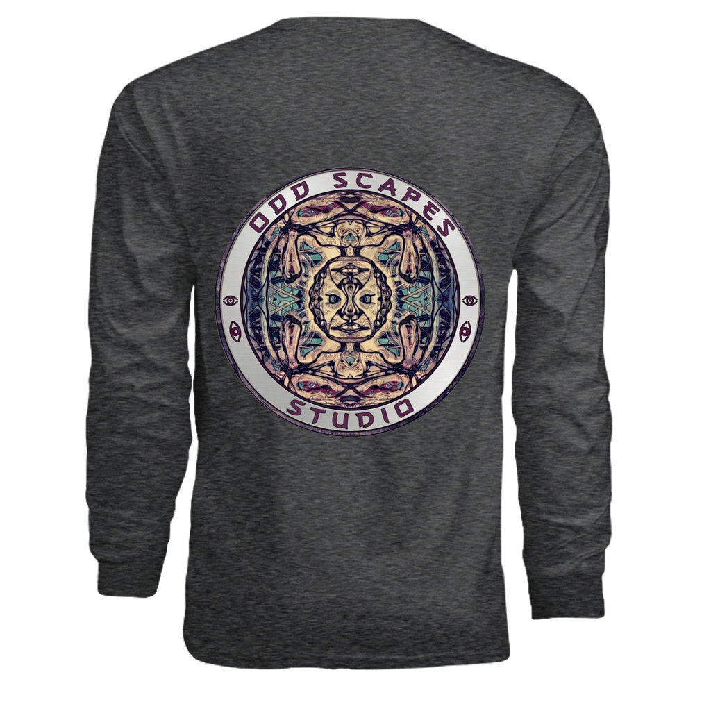 DARK HEATHER - G240 - BACK
