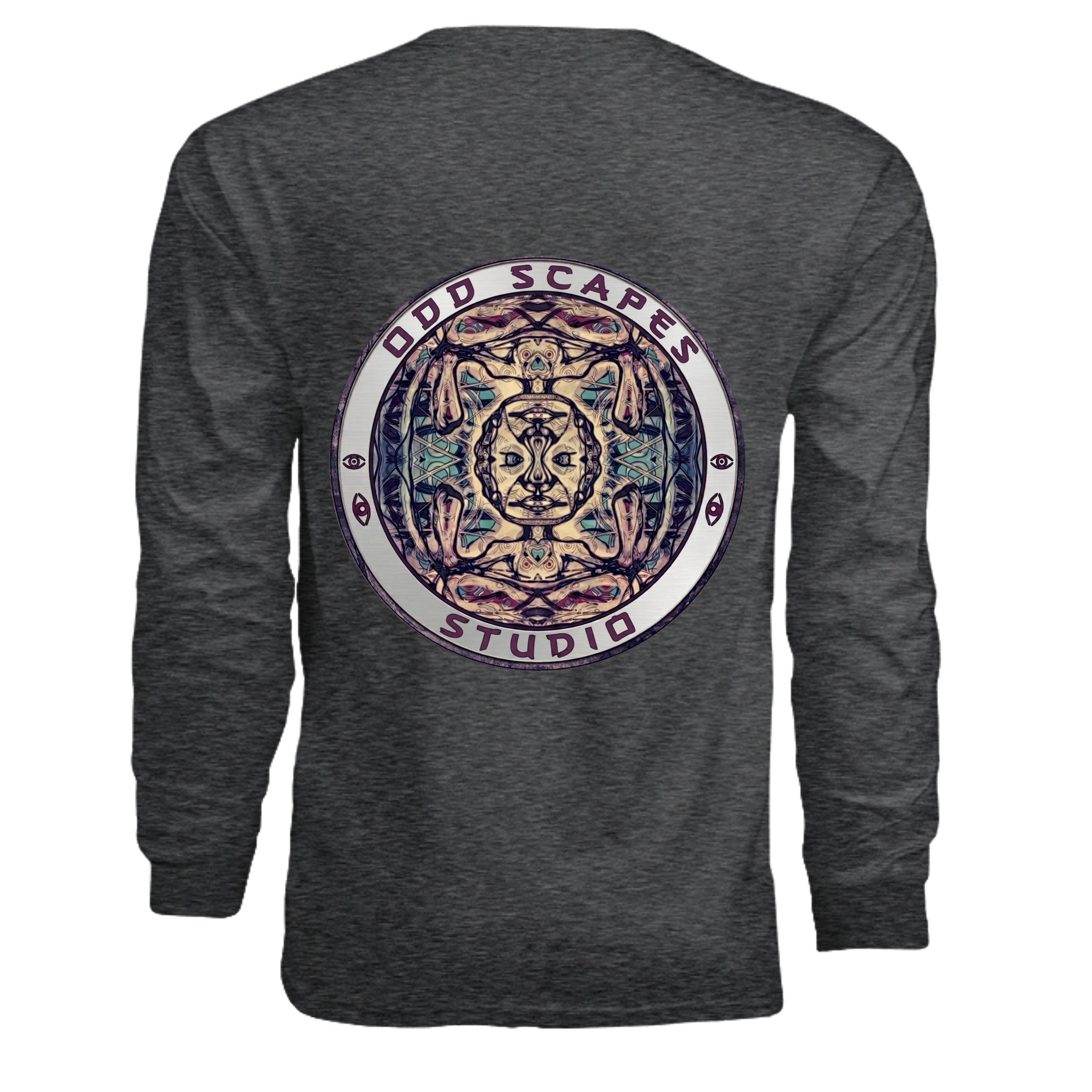 DARK HEATHER - G240 - BACK