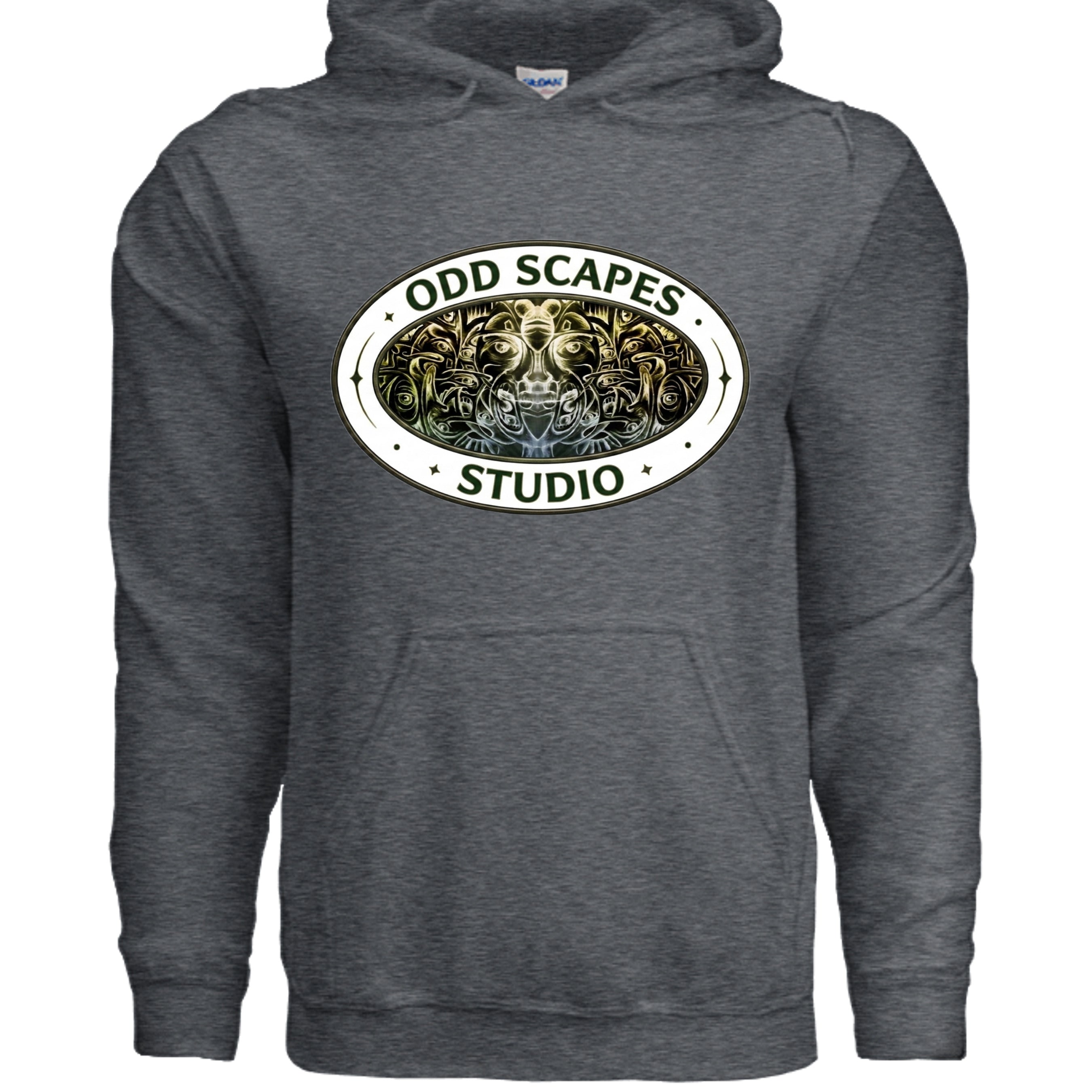 DARK HEATHER - G185 - FRONT