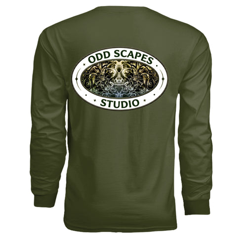 MILITARY GREEN - G240 - BACK