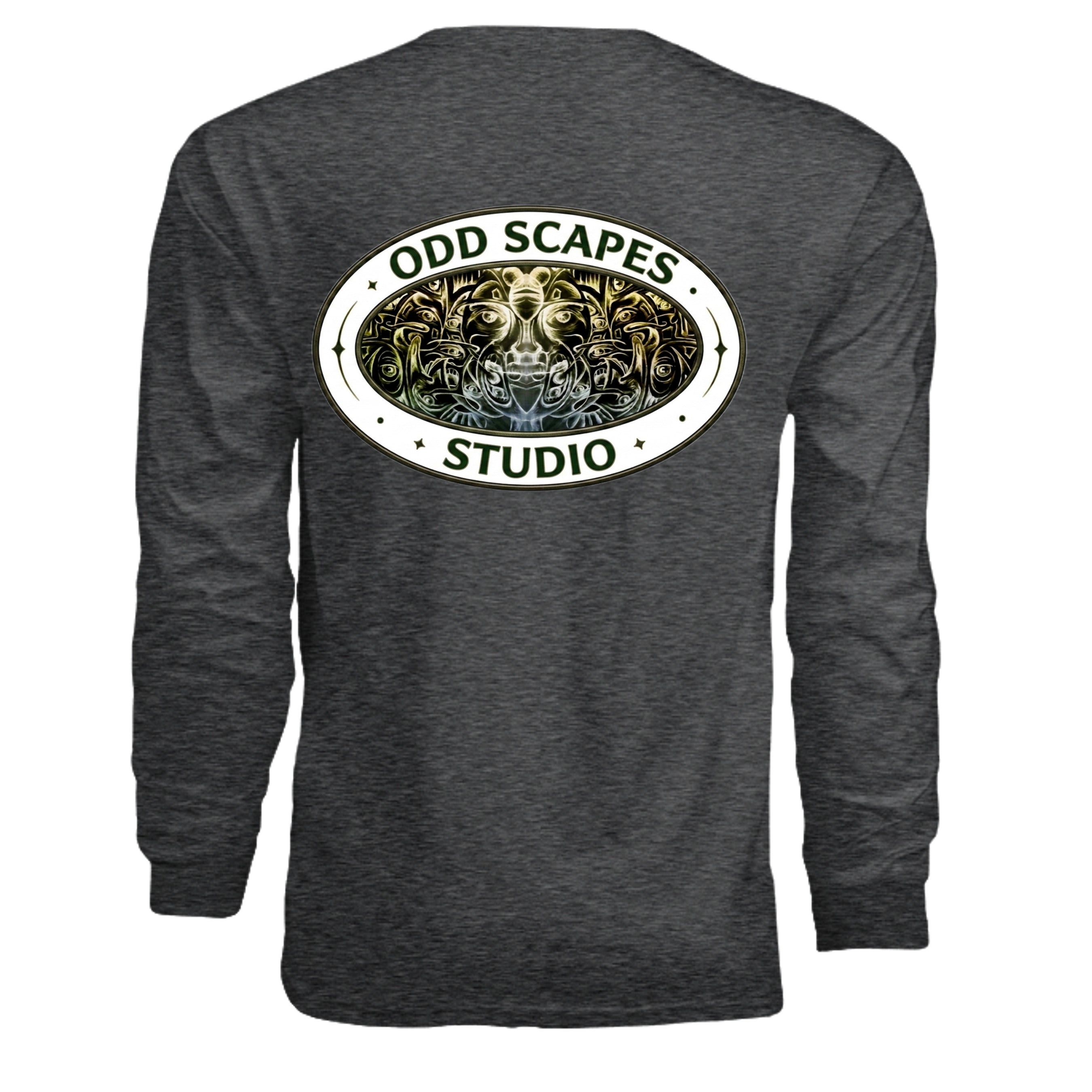 DARK HEATHER - G240 - BACK