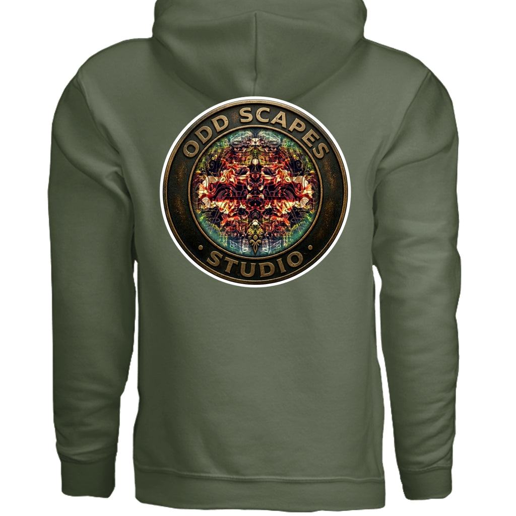 MILITARY GREEN - G185 - BACK