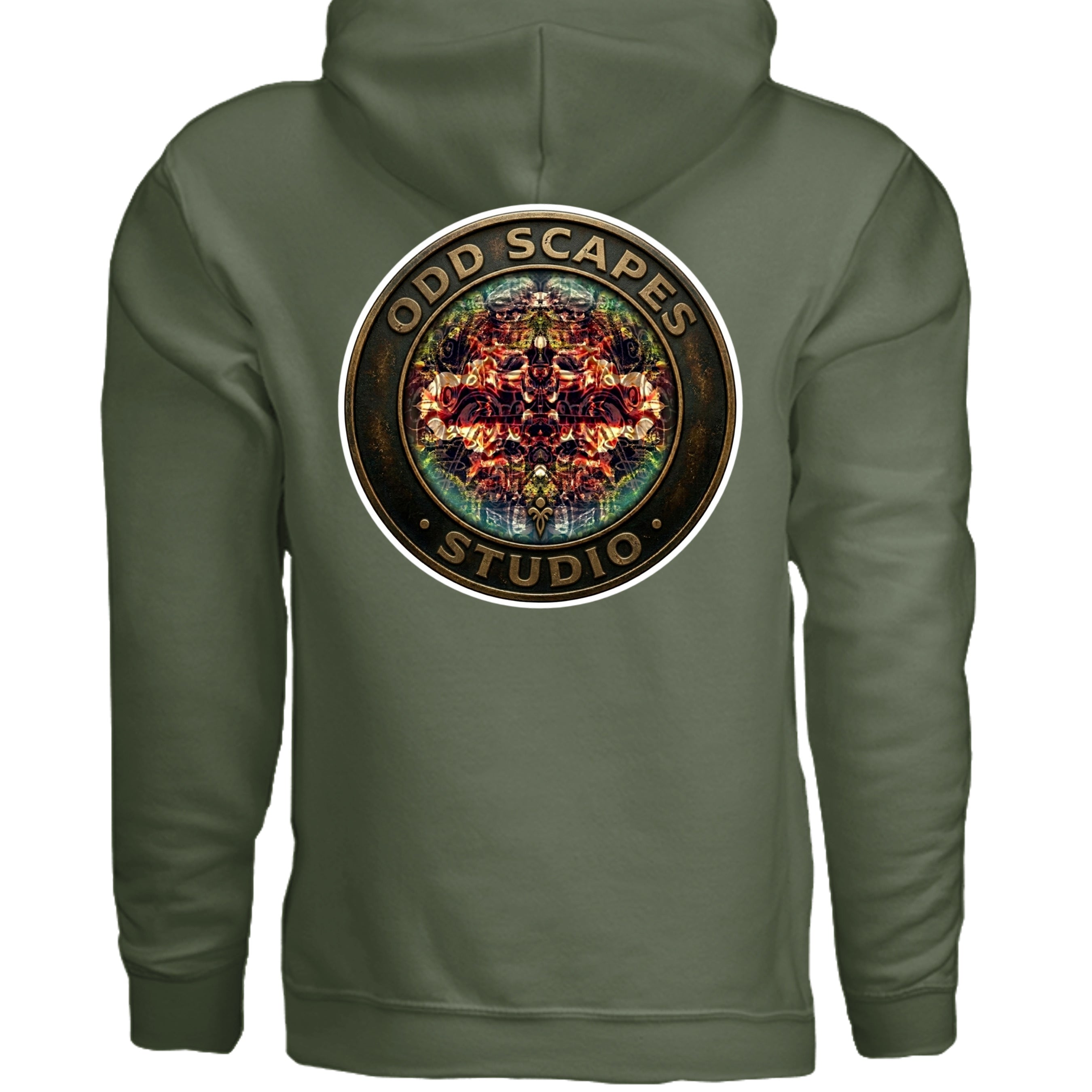 MILITARY GREEN - G185 - BACK