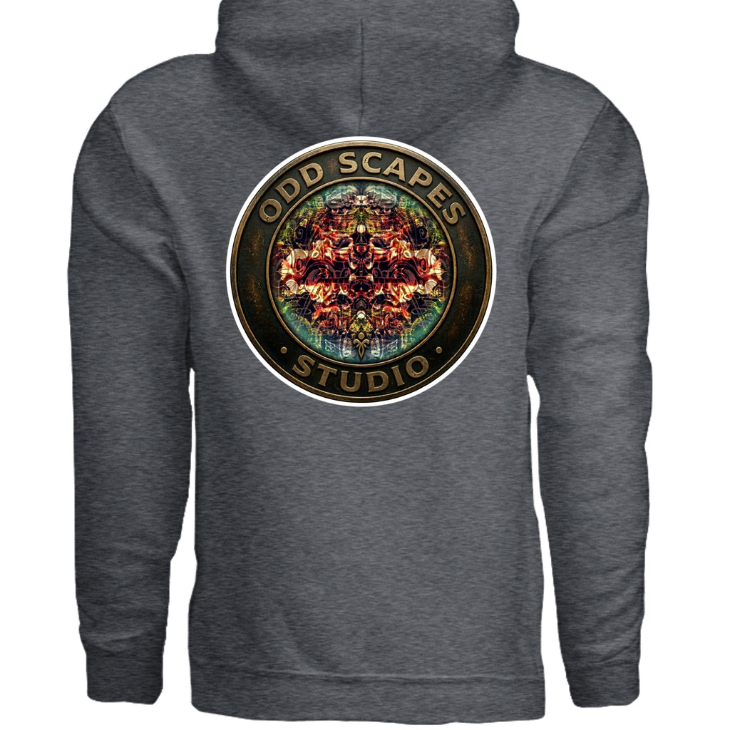 DARK HEATHER - G185 - BACK