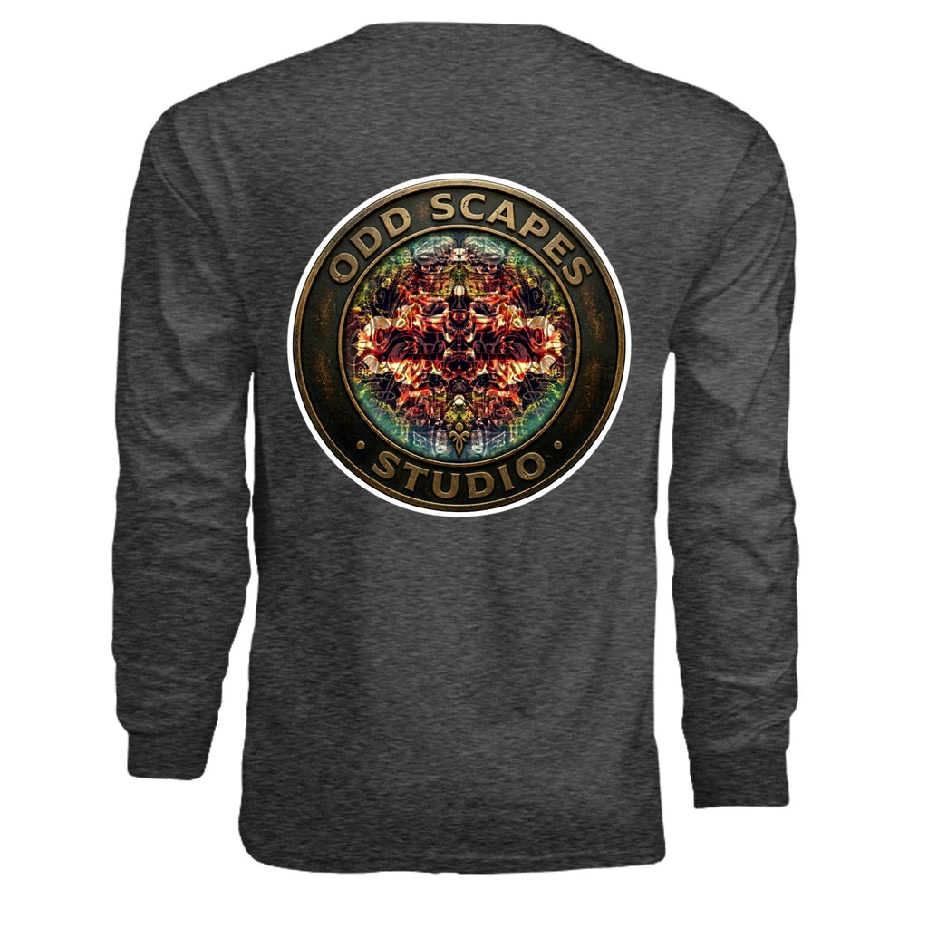DARK HEATHER - G240 - BACK