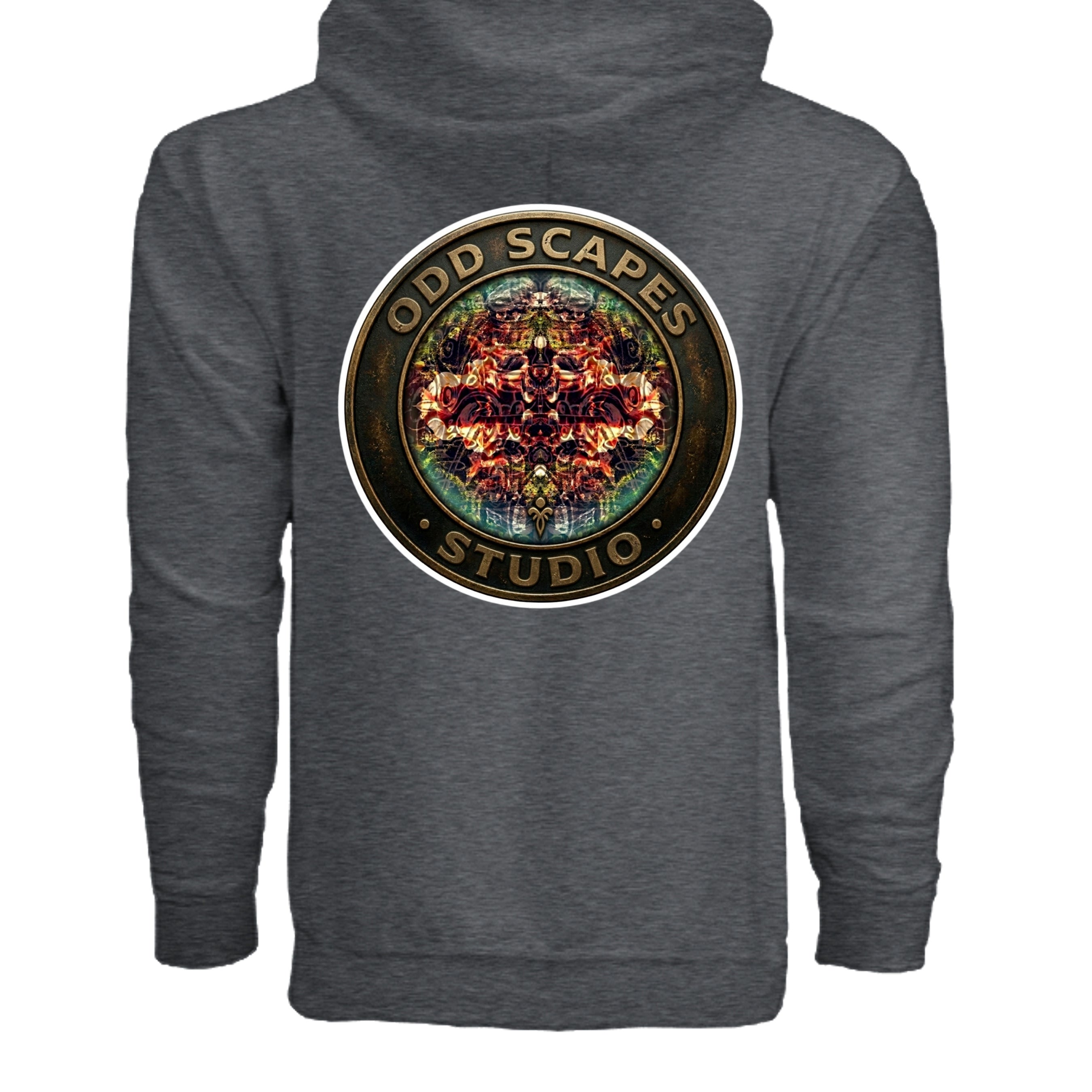 DARK HEATHER - G186 - BACK