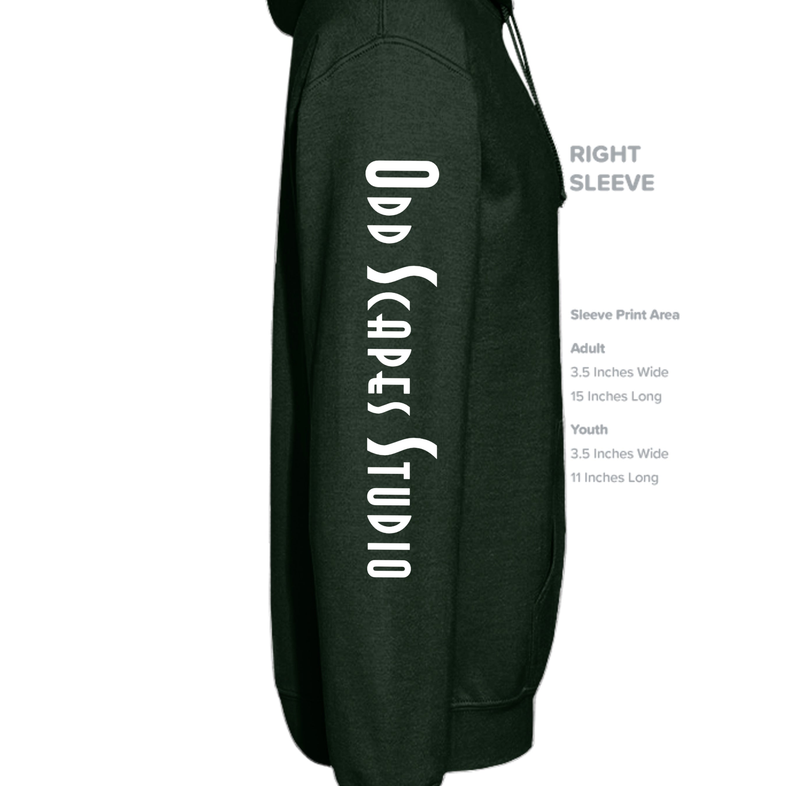 FOREST GREEN - G186 - SLEEVE_RIGHT