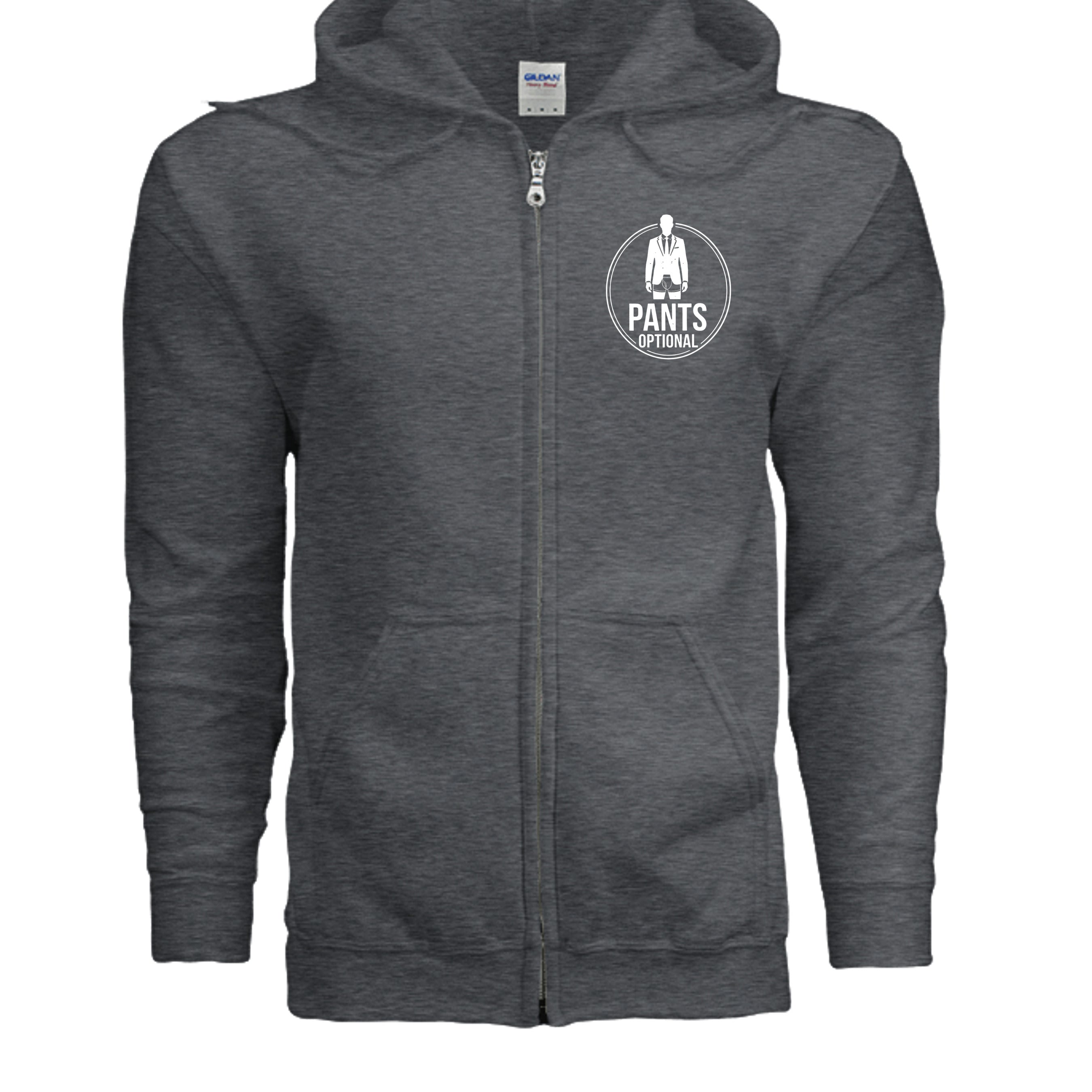 DARK HEATHER - G186 - FRONT