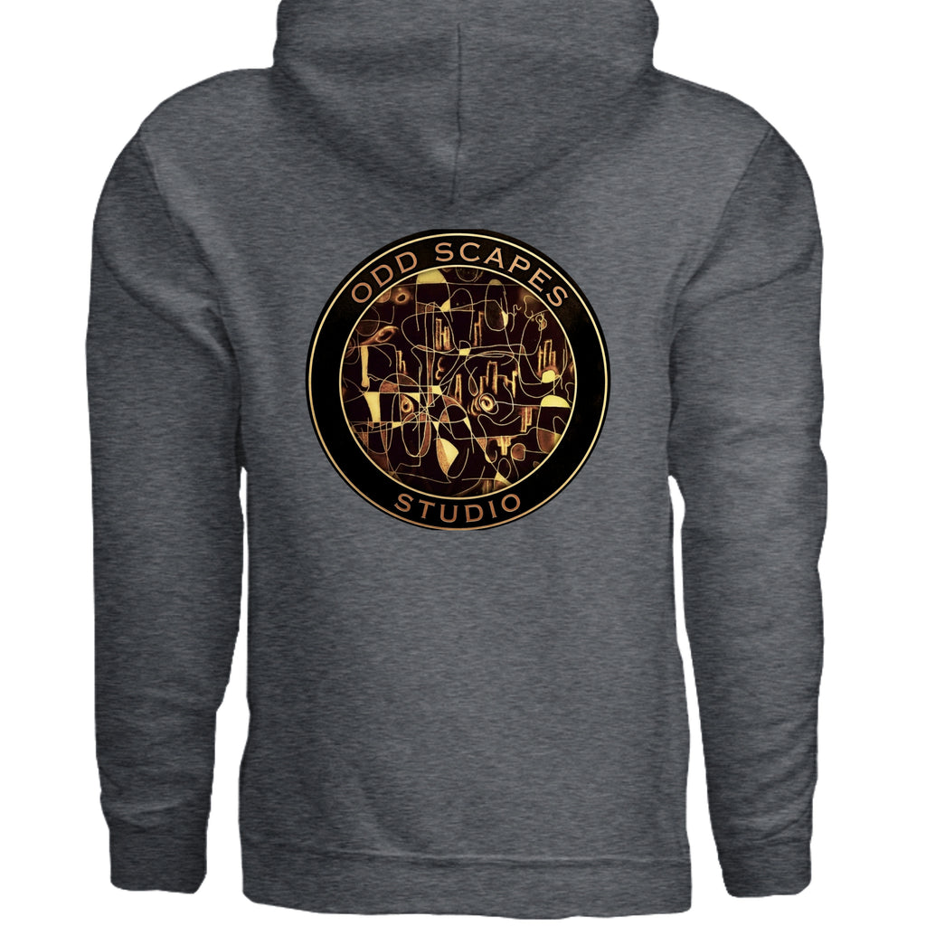 DARK HEATHER - G185 - BACK