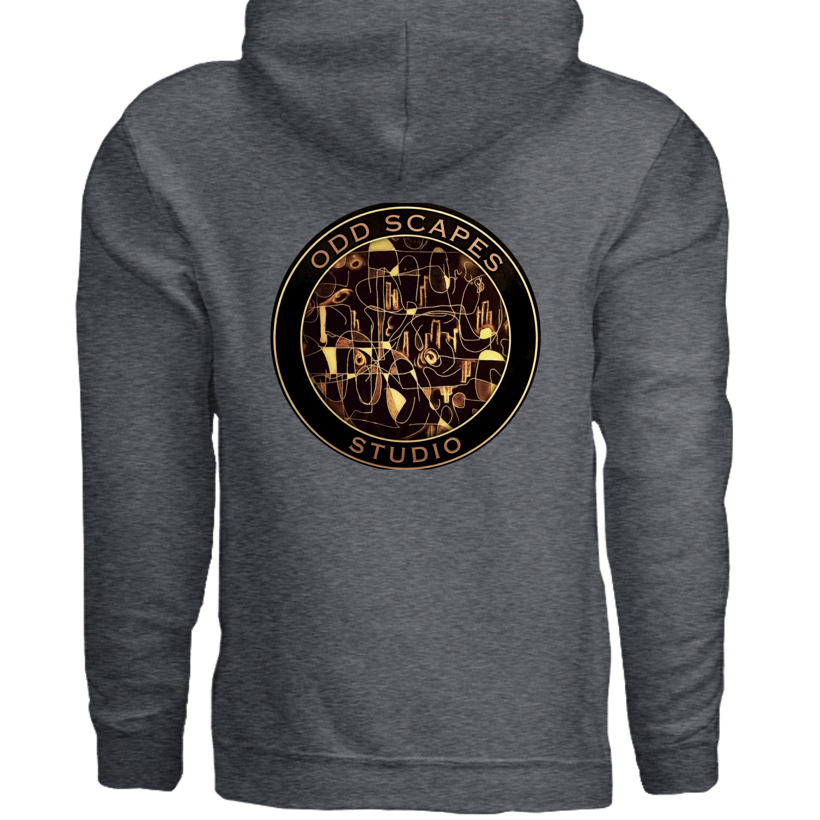 DARK HEATHER - G185 - BACK