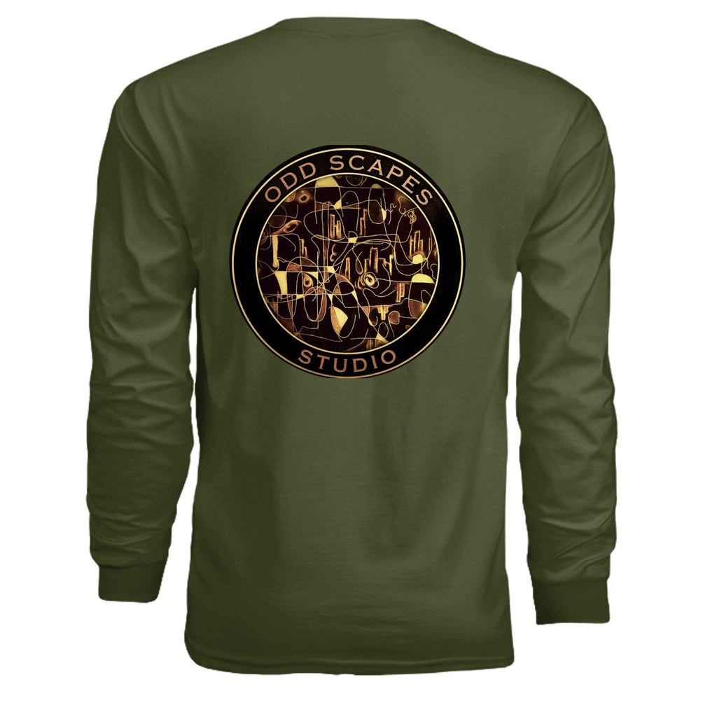 MILITARY GREEN - G240 - BACK