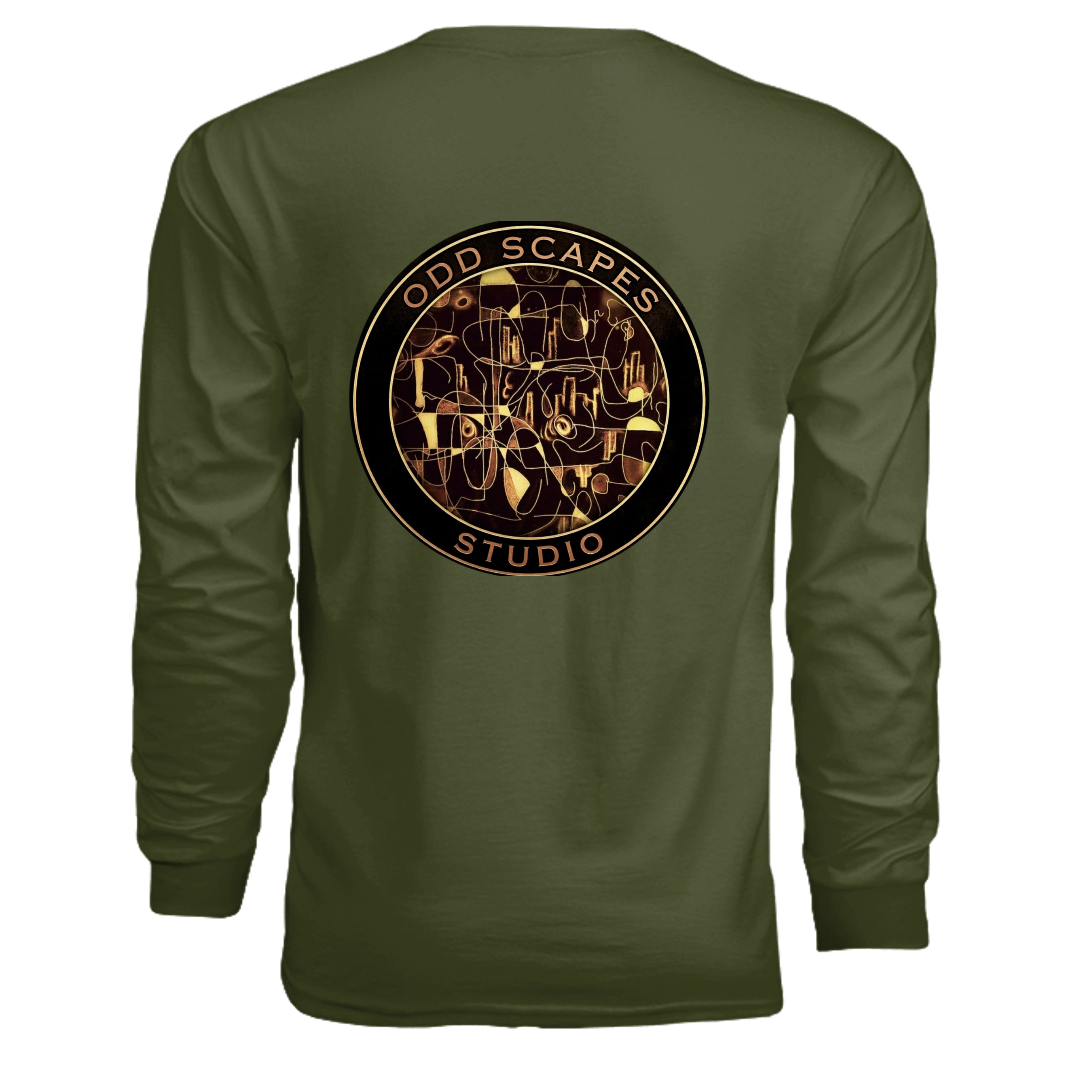 MILITARY GREEN - G240 - BACK