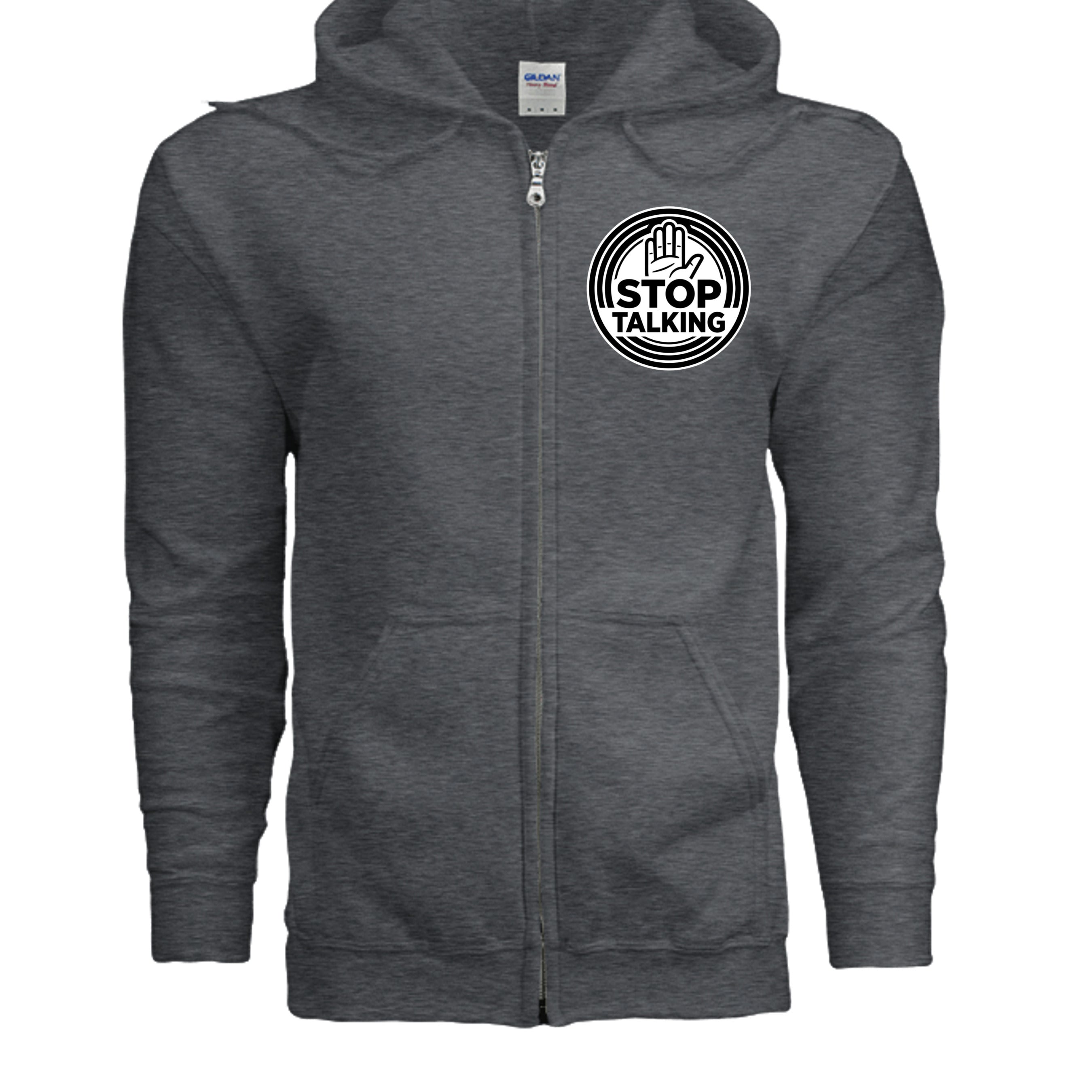 DARK HEATHER - G186 - FRONT