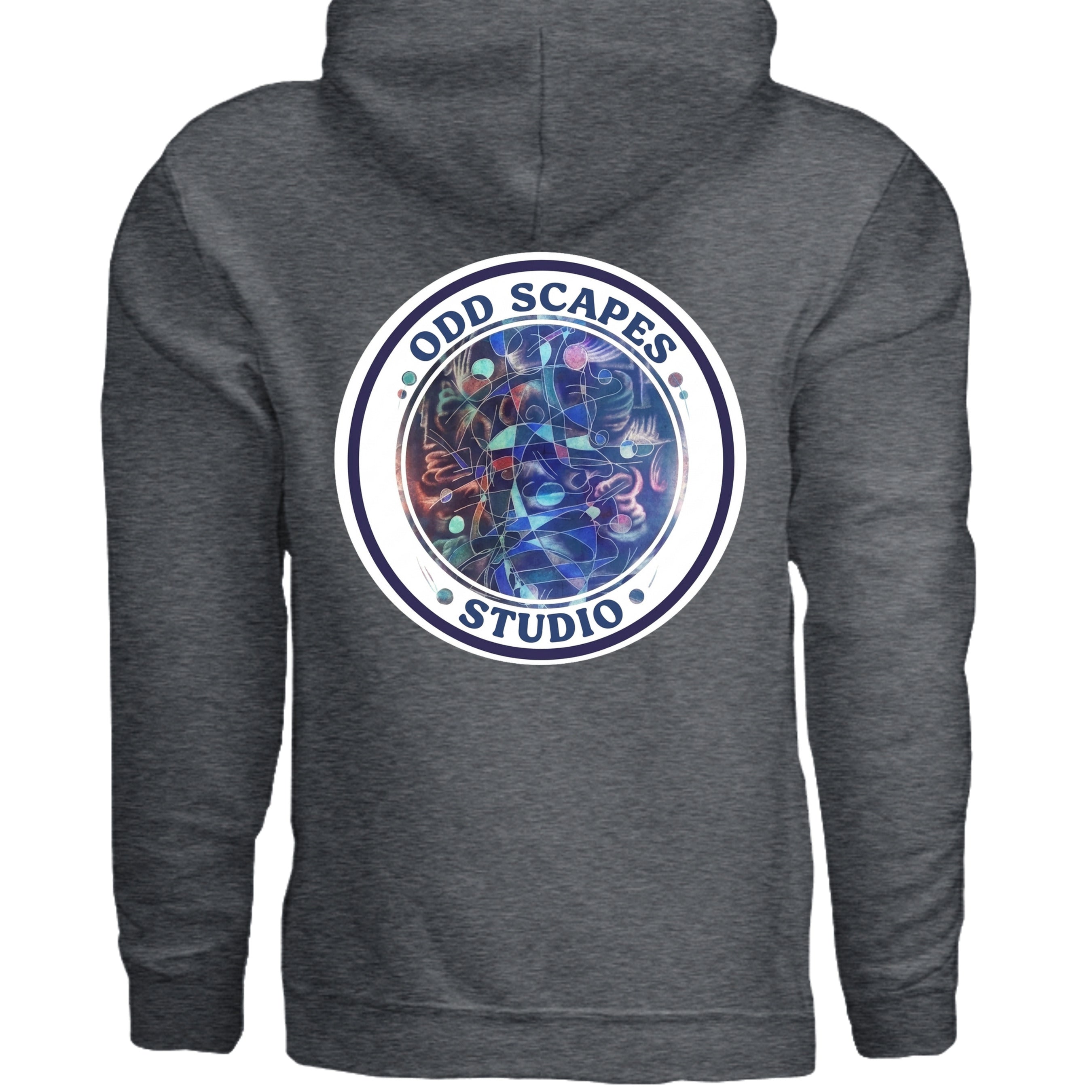 DARK HEATHER - G185 - BACK