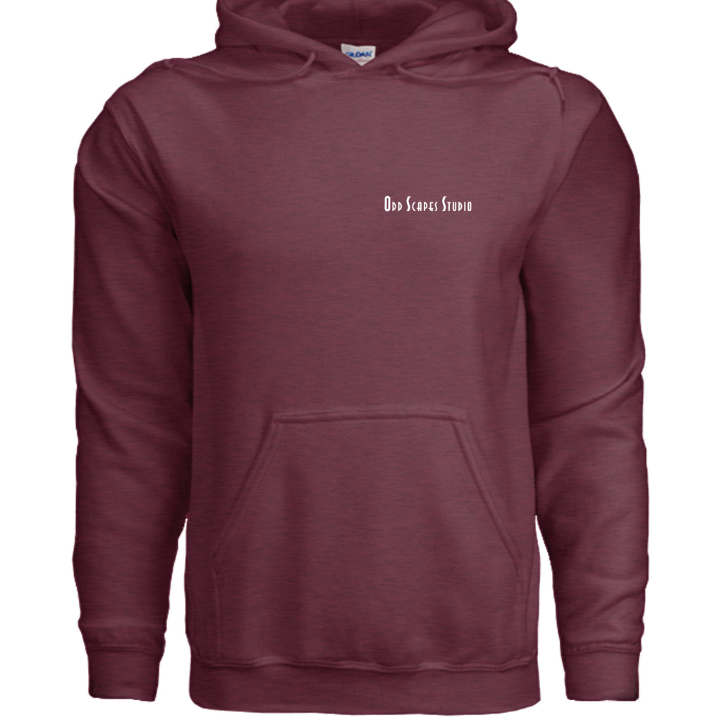 Heather Sport Dark Maroon - G185 - FRONT