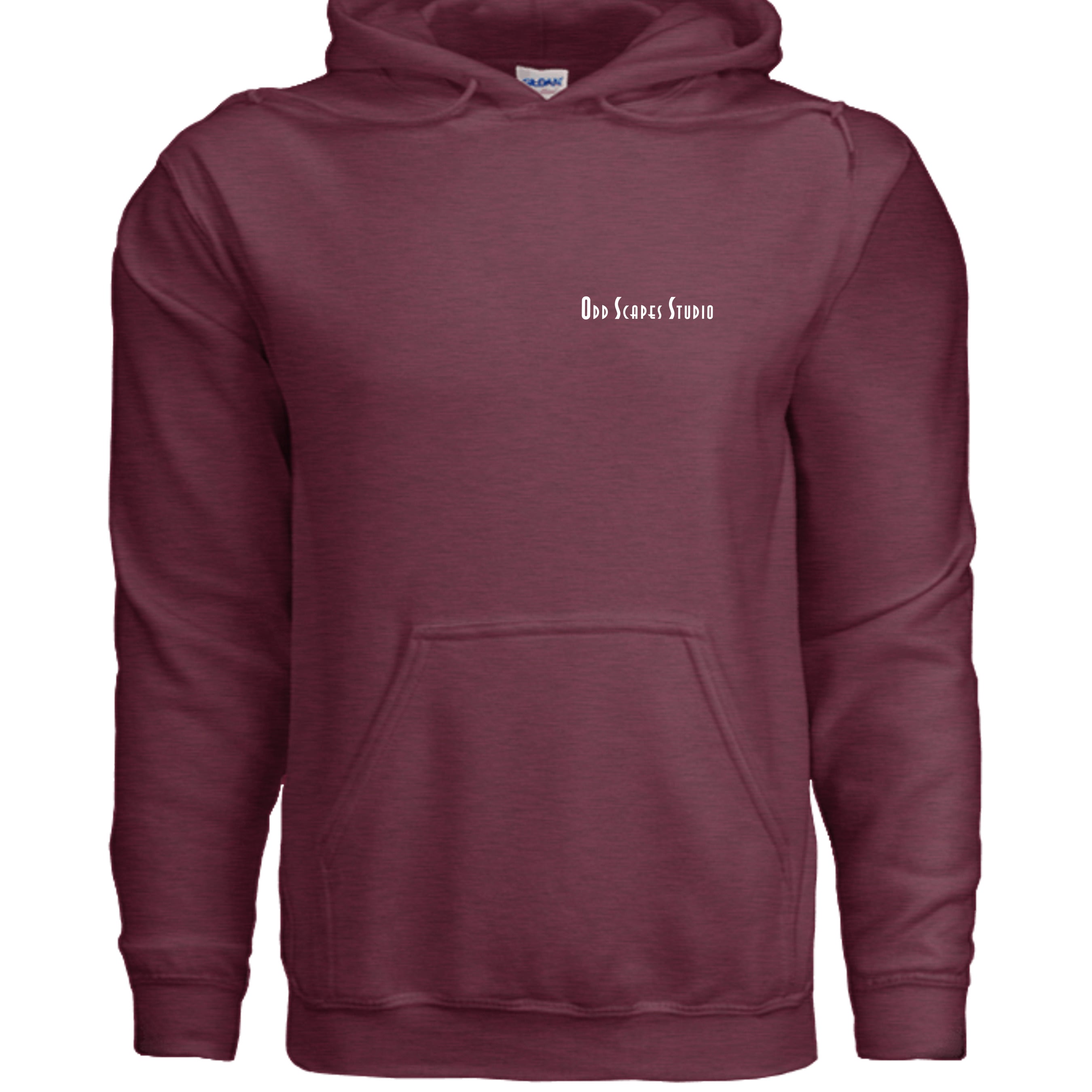 Heather Sport Dark Maroon - G185 - FRONT