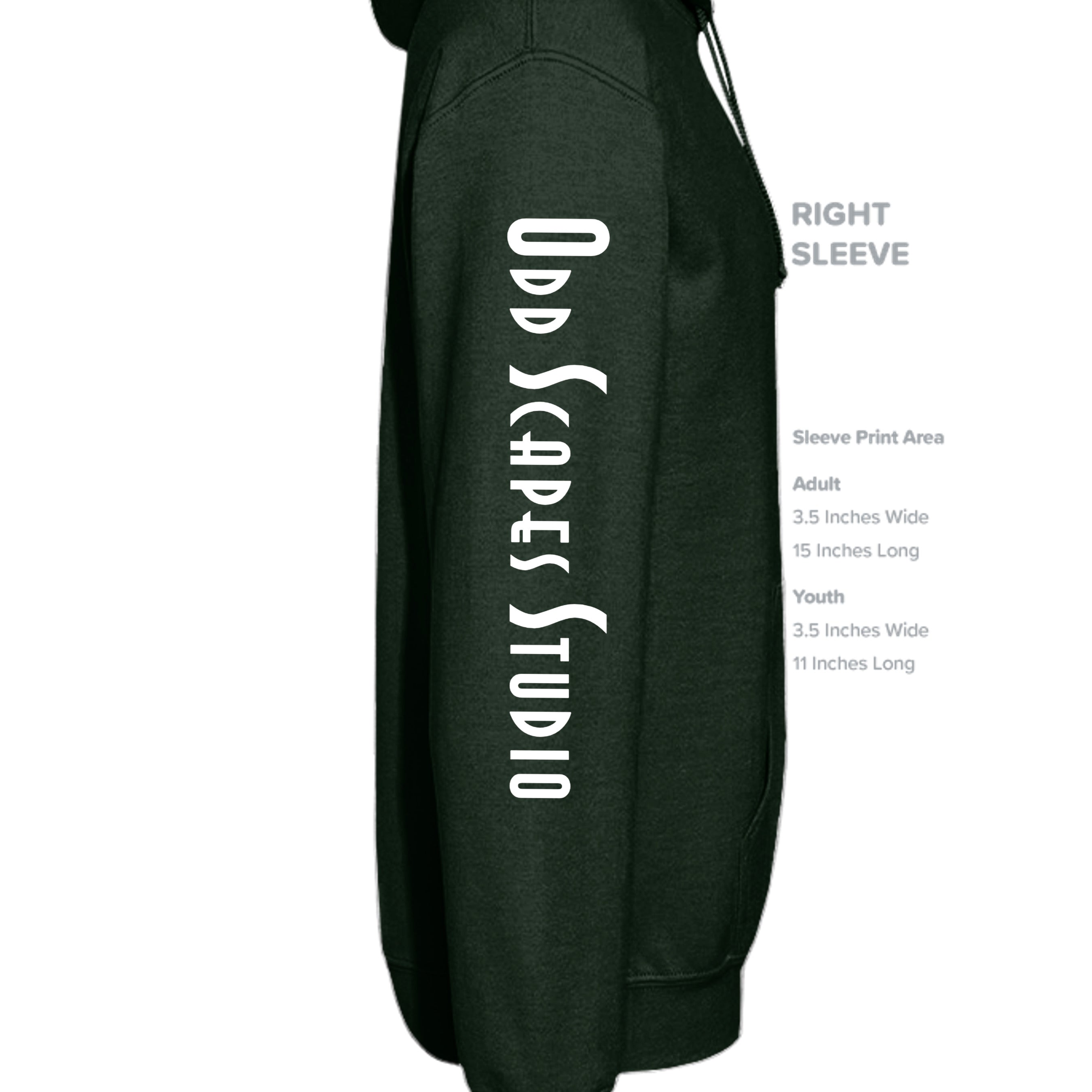 FOREST GREEN - G186 - SLEEVE_RIGHT