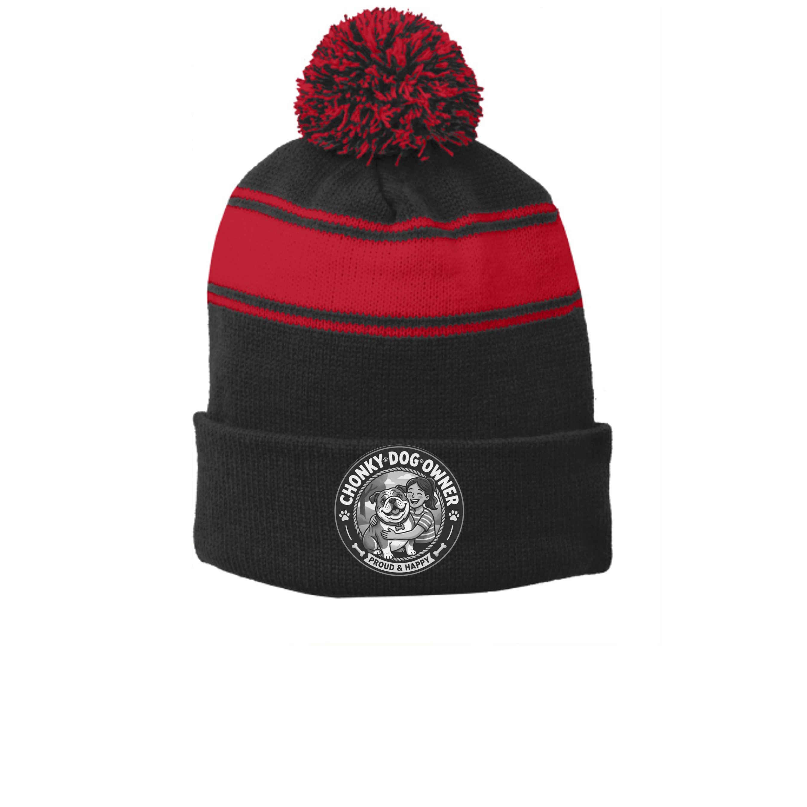 Black/ True Red - STC28 - FRONT