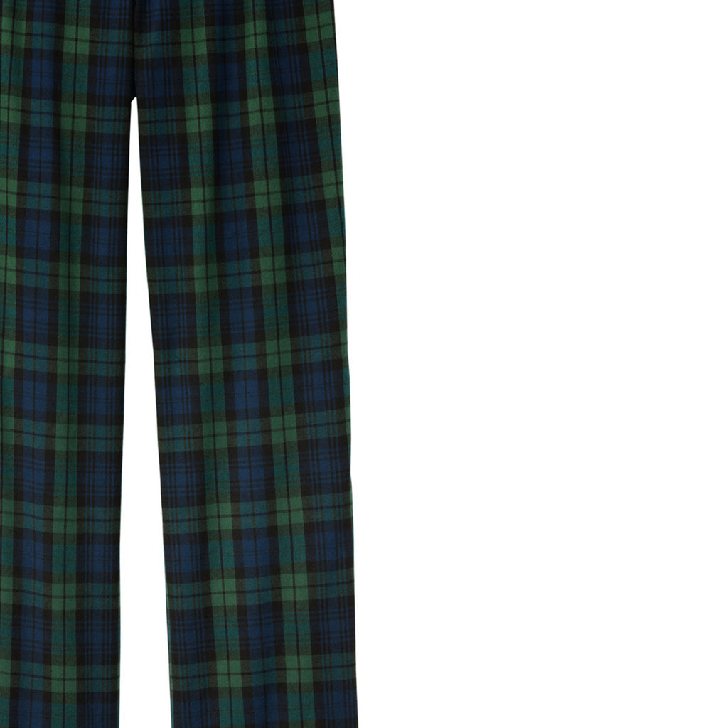 Forest Green/ Team Navy Black Watch Plaid - DT1800 - BACK