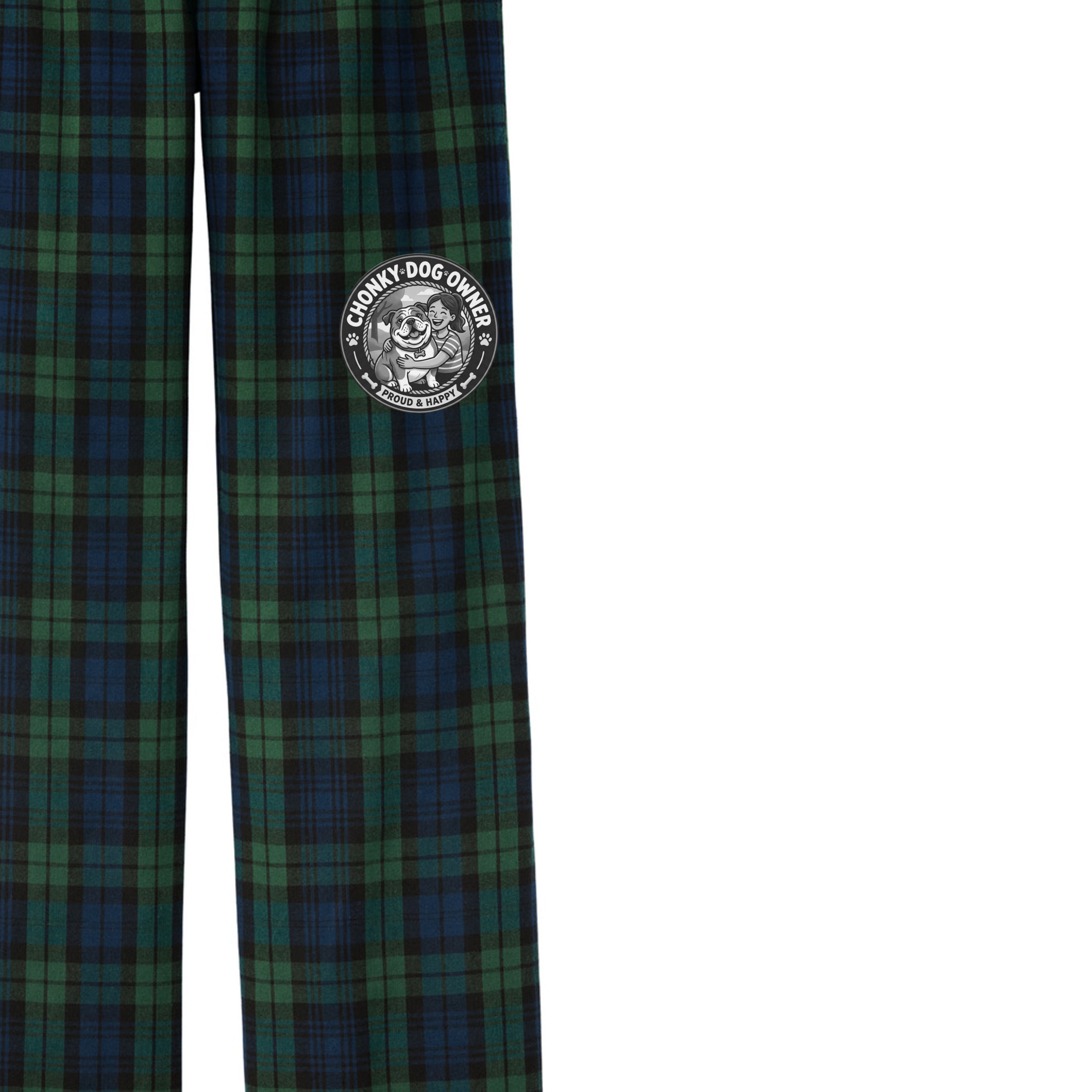 Forest Green/ Team Navy Black Watch Plaid - DT1800 - FRONT