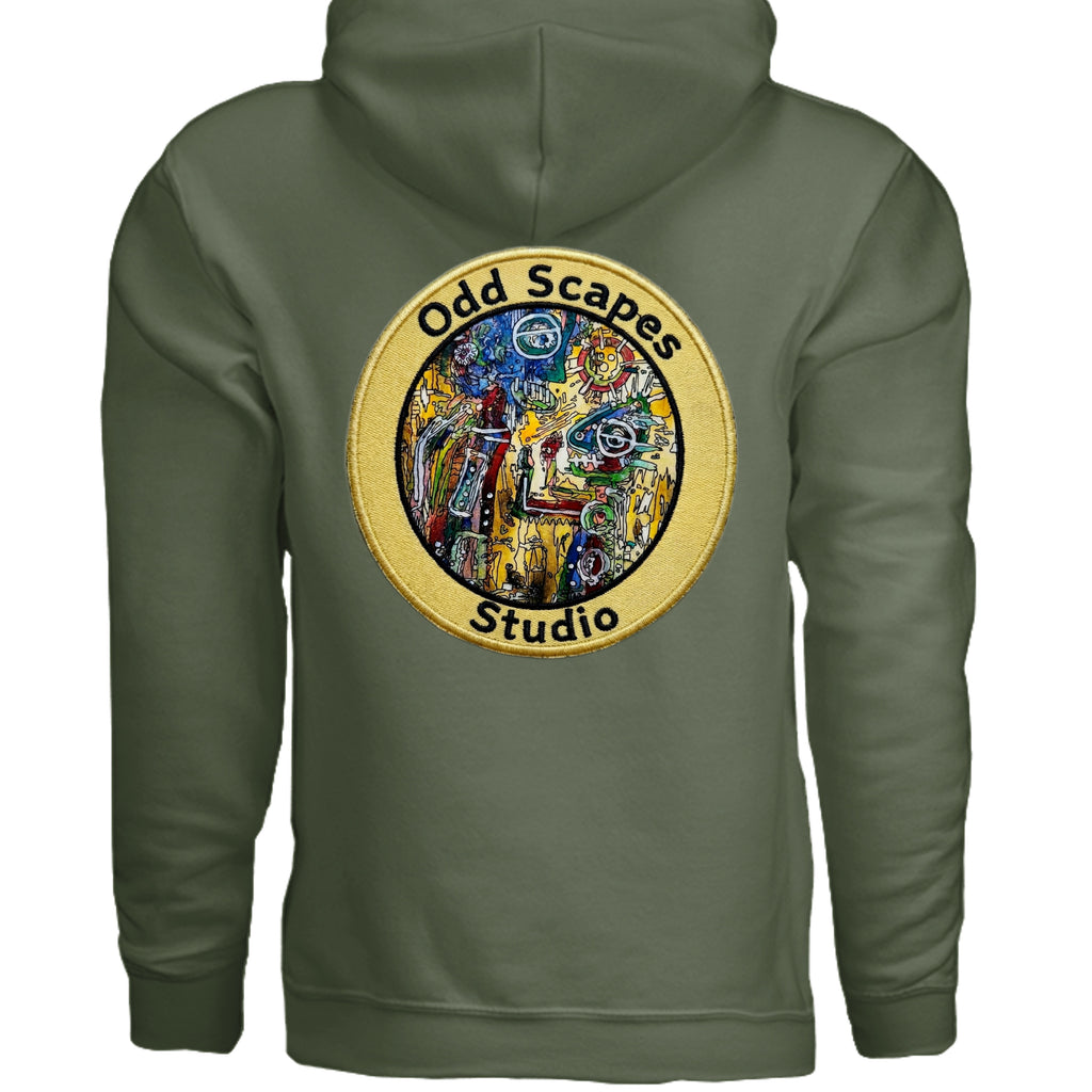 MILITARY GREEN - G185 - BACK