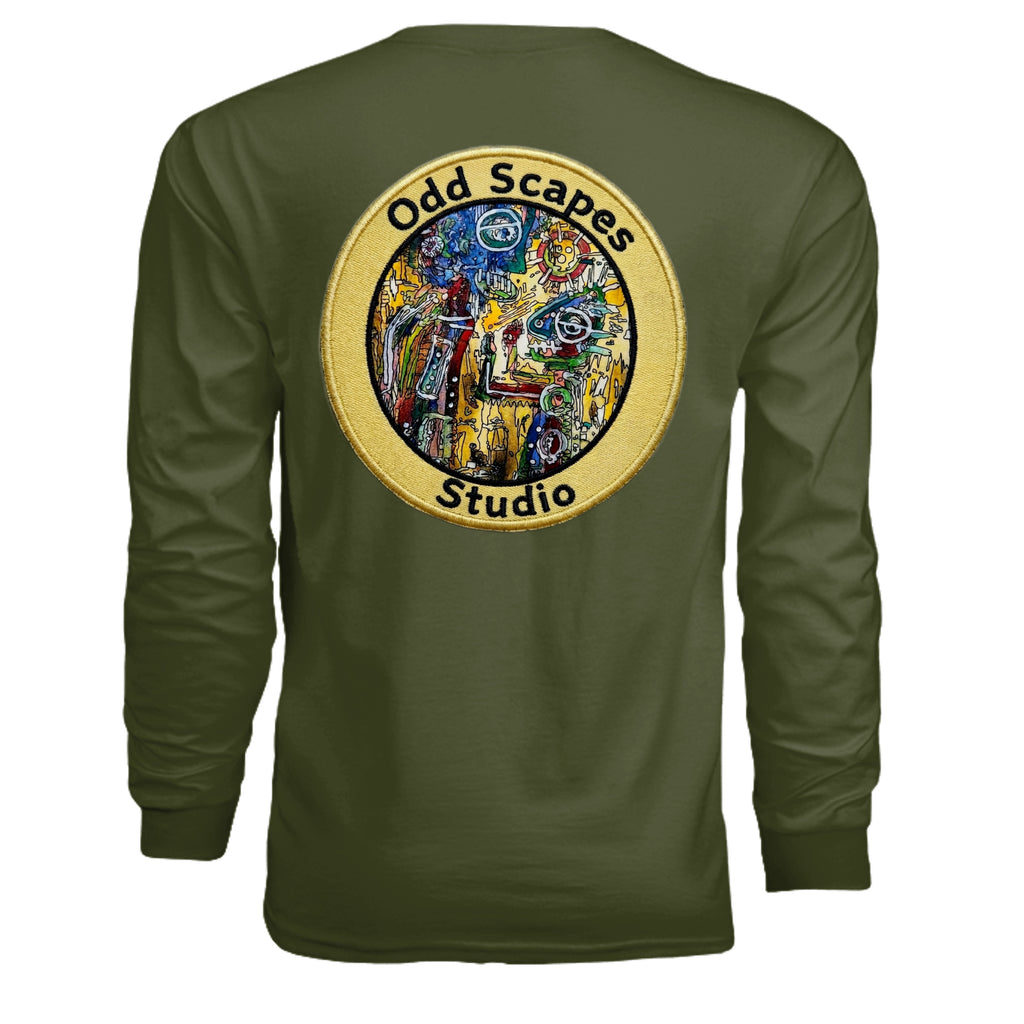 MILITARY GREEN - G240 - BACK