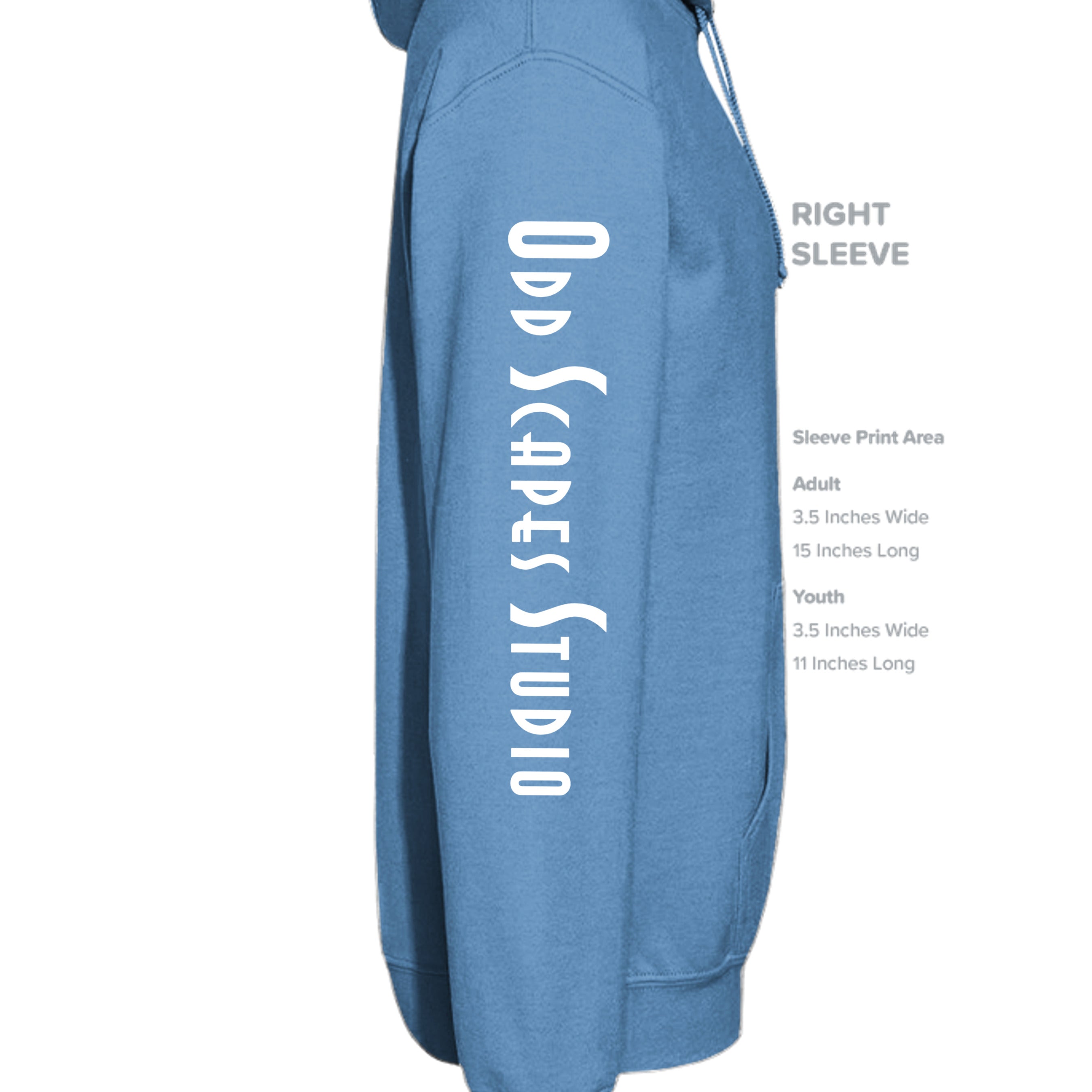 CAROLINA BLUE - G186 - SLEEVE_RIGHT