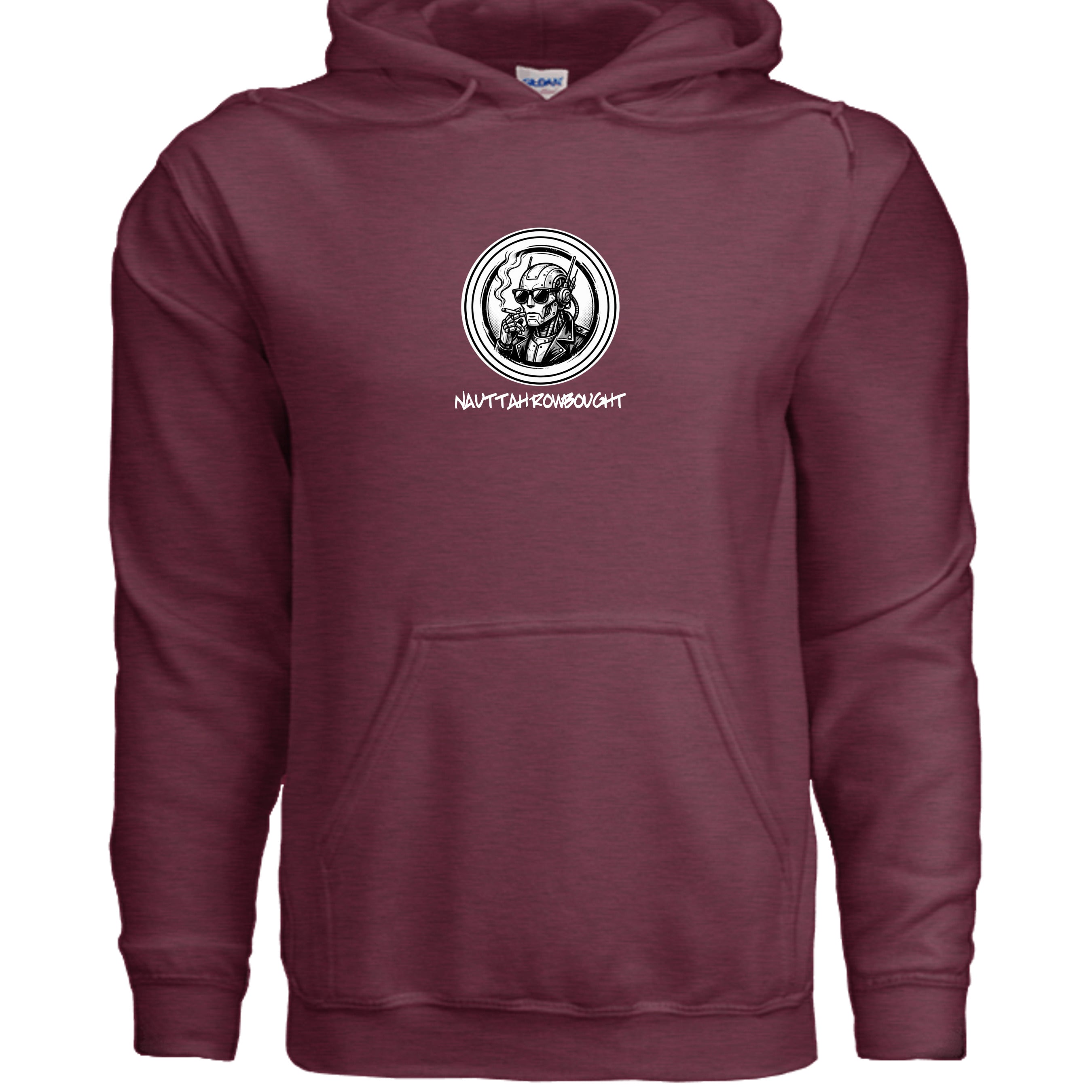 Heather Sport Dark Maroon - G185 - FRONT