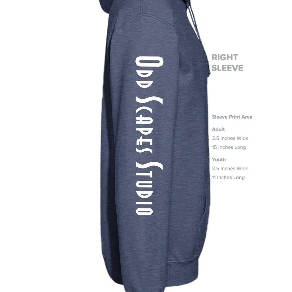 Heather Sport Dark Navy - G185 - SLEEVE_RIGHT