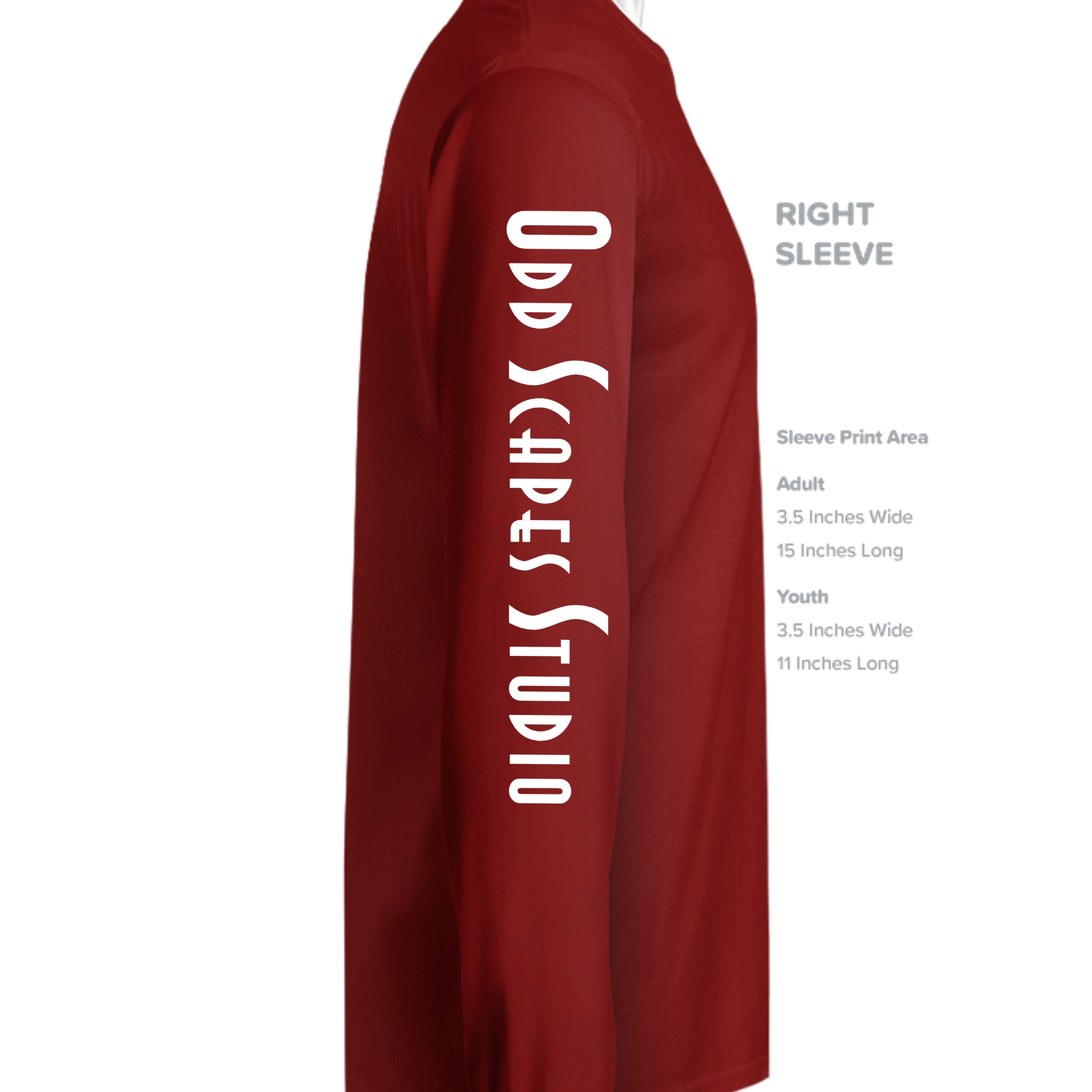 CARDINAL RED - G240 - SLEEVE_RIGHT