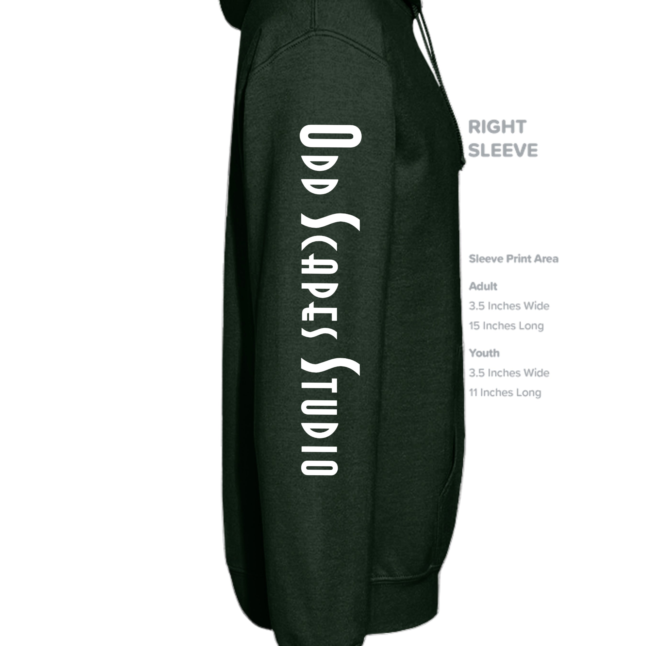 FOREST GREEN - G186 - SLEEVE_RIGHT