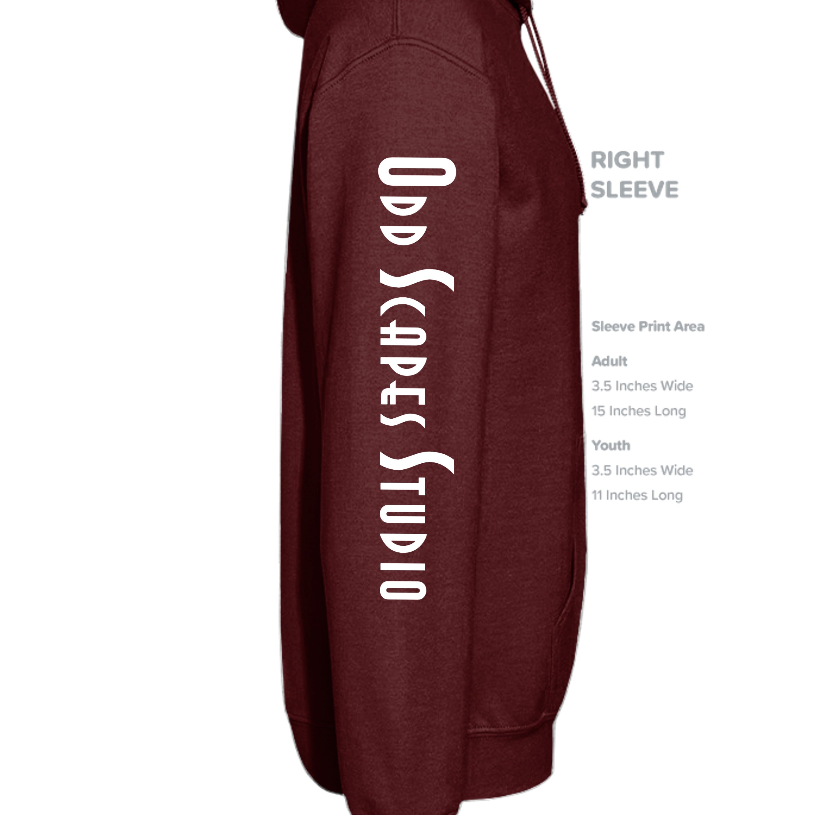 MAROON - G186 - SLEEVE_RIGHT