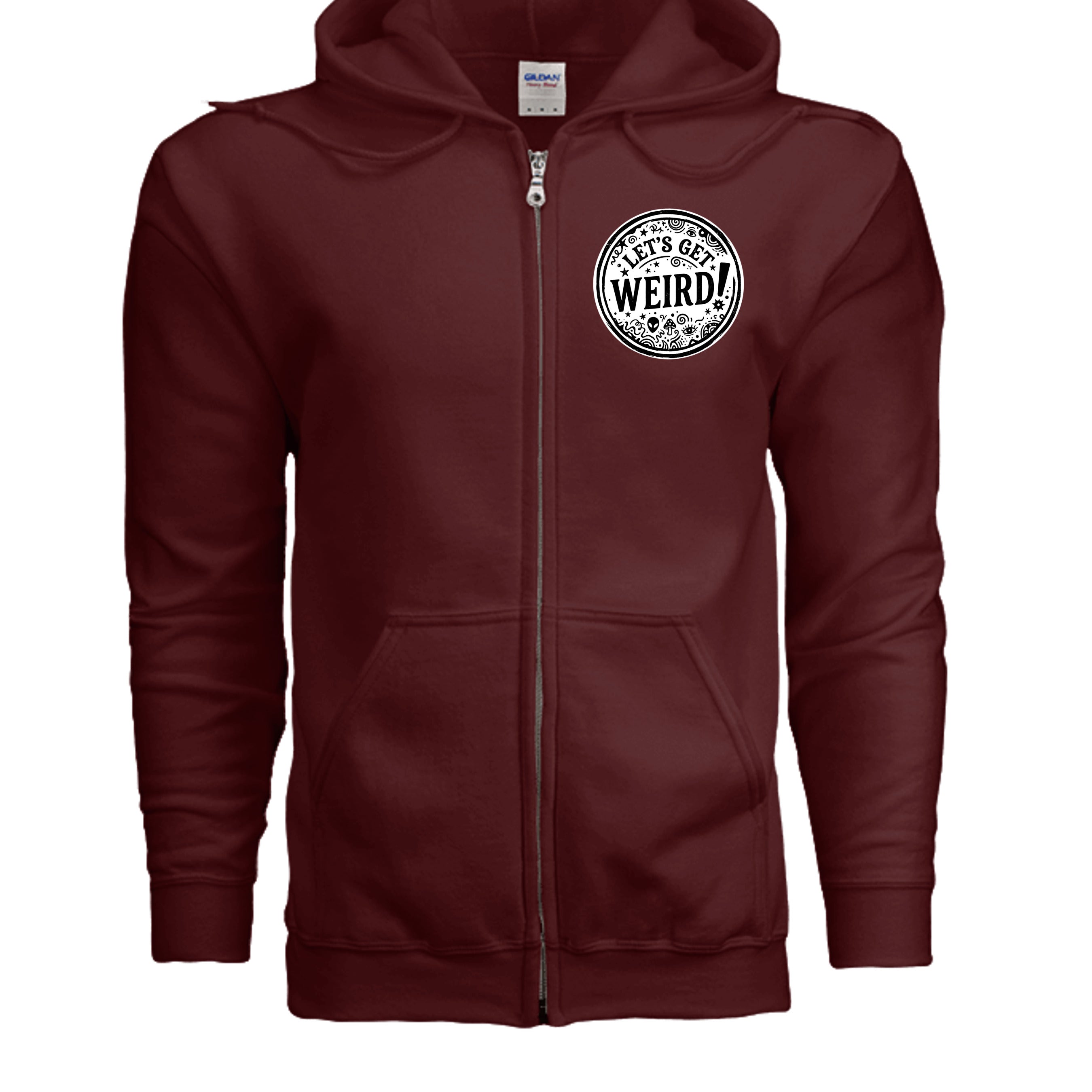 MAROON - G186 - FRONT