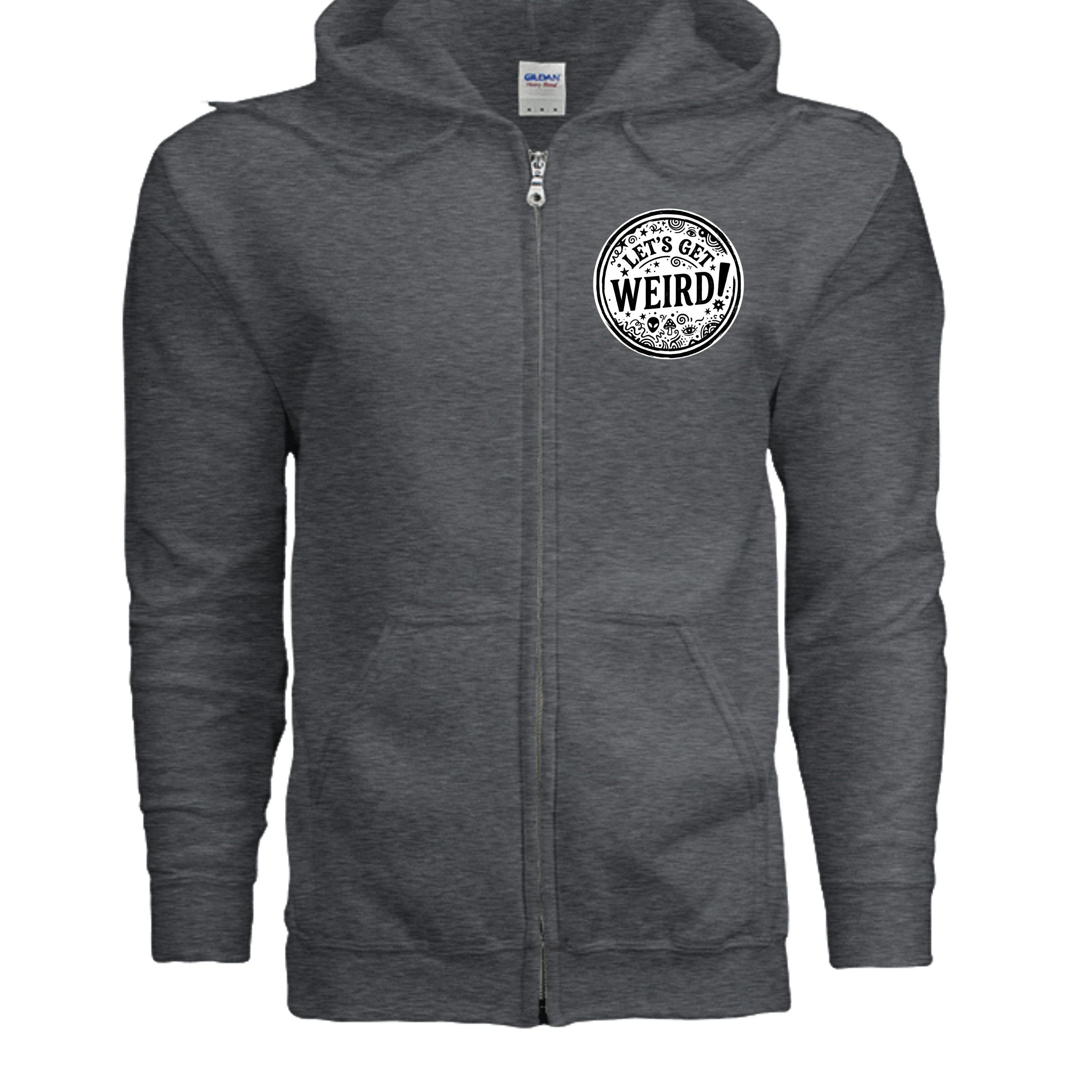DARK HEATHER - G186 - FRONT