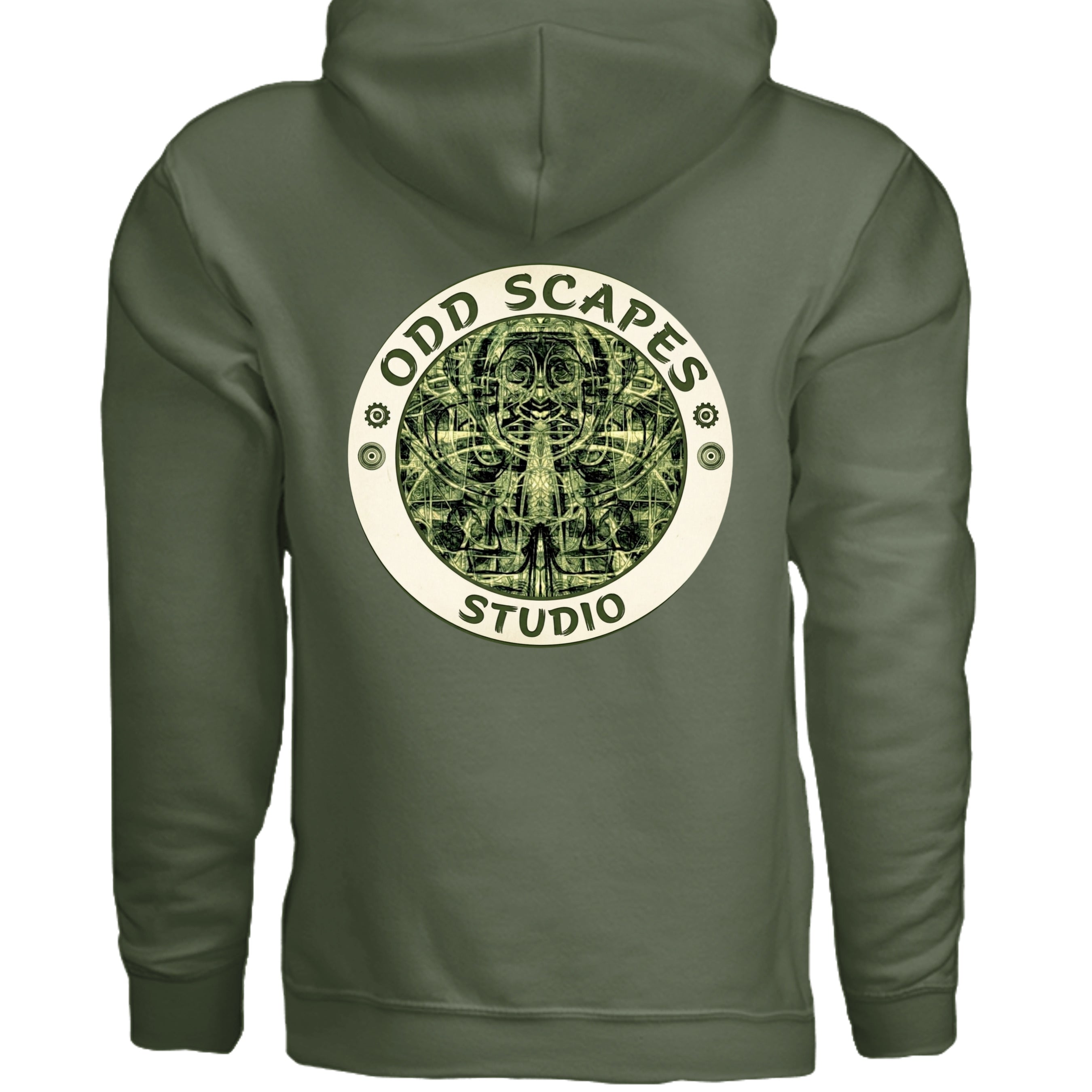 MILITARY GREEN - G185 - BACK