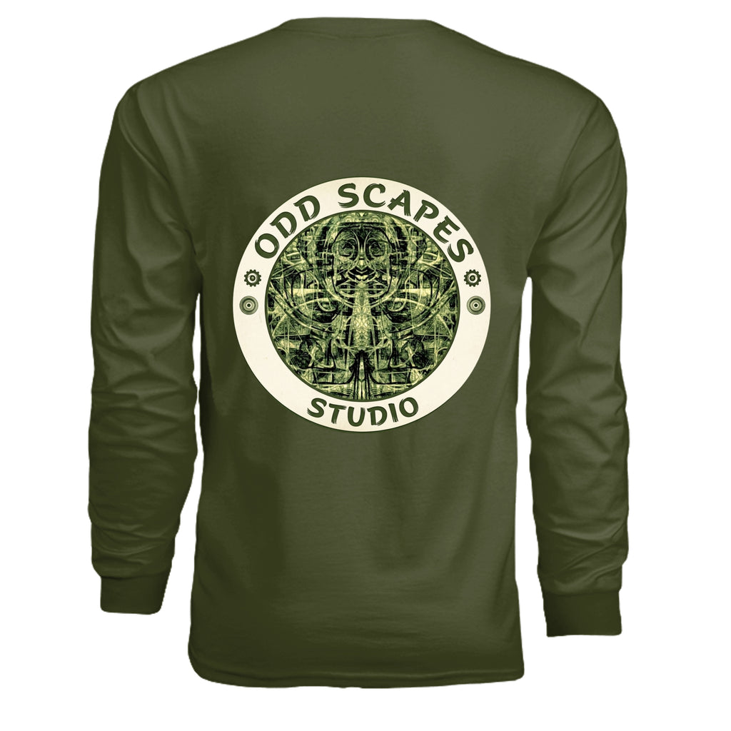 MILITARY GREEN - G240 - BACK