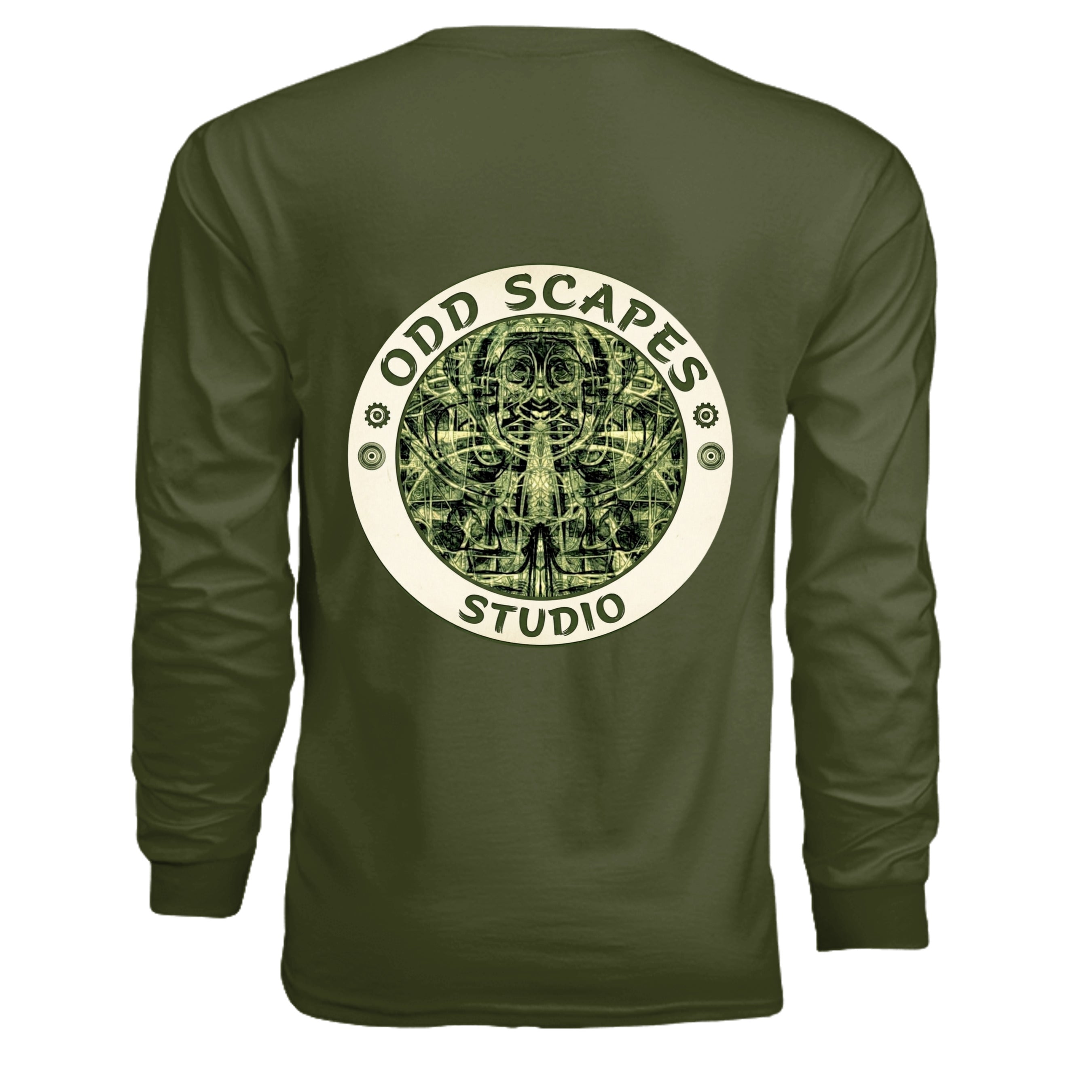 MILITARY GREEN - G240 - BACK