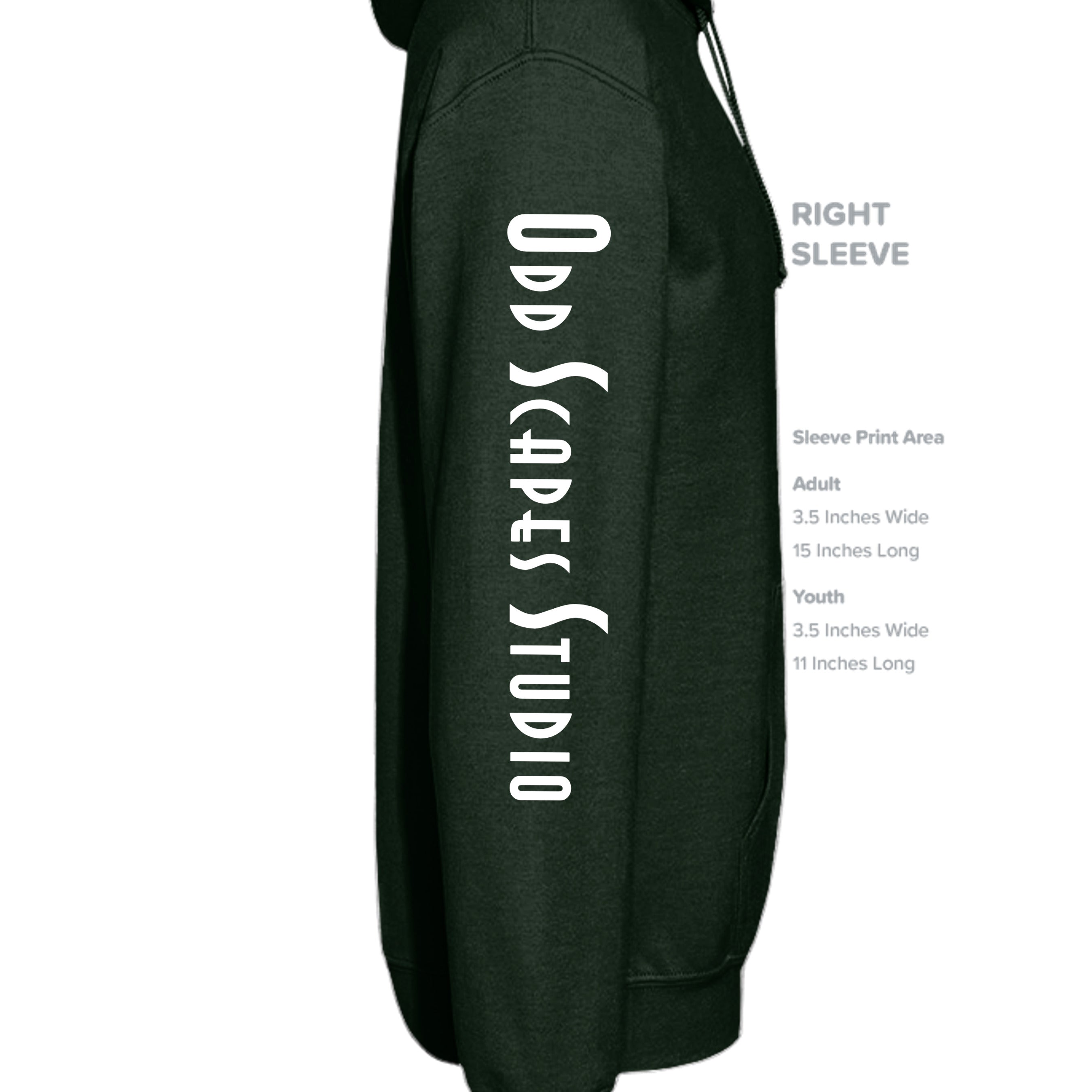 FOREST GREEN - G186 - SLEEVE_RIGHT