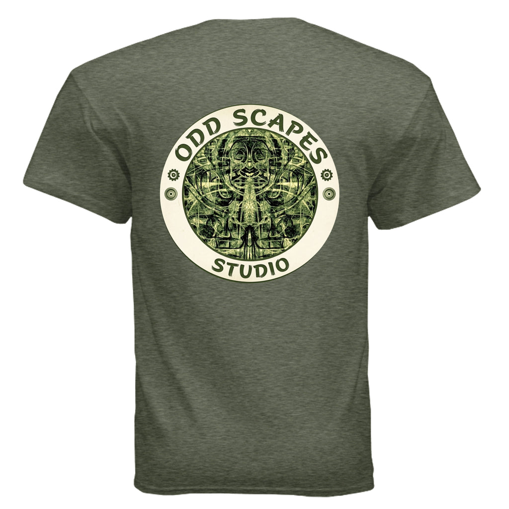 HEATHER MILITARY GREEN - G500 - BACK