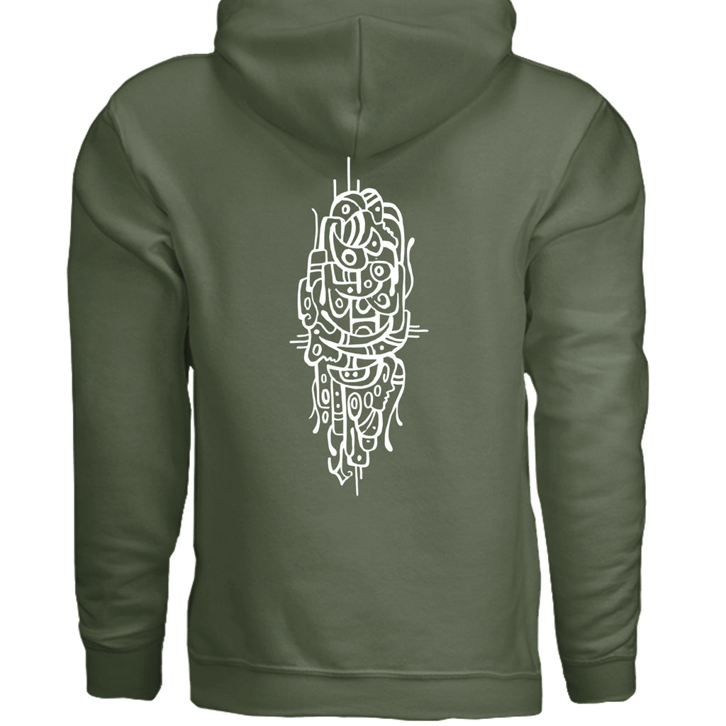 MILITARY GREEN - G185 - BACK