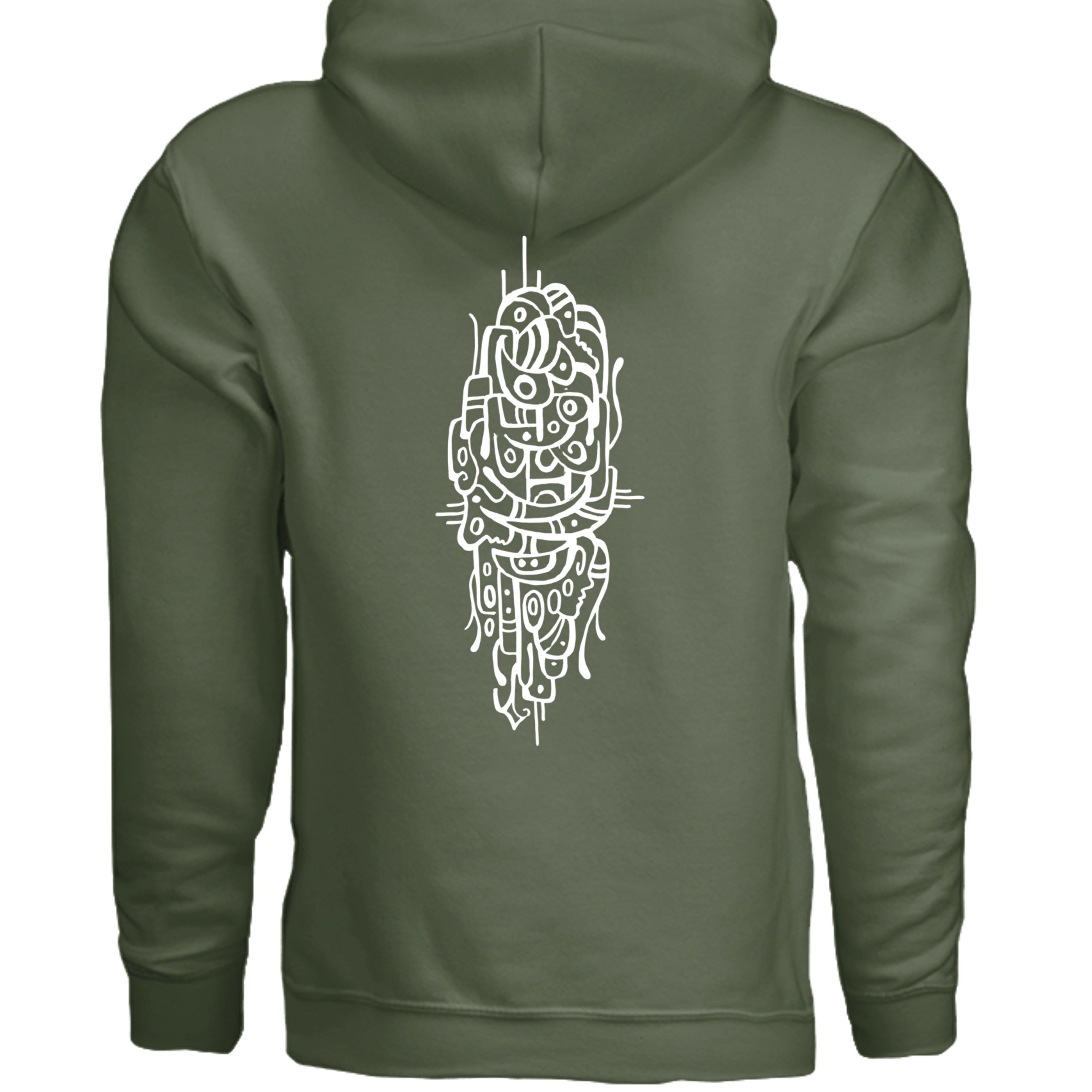 MILITARY GREEN - G185 - BACK