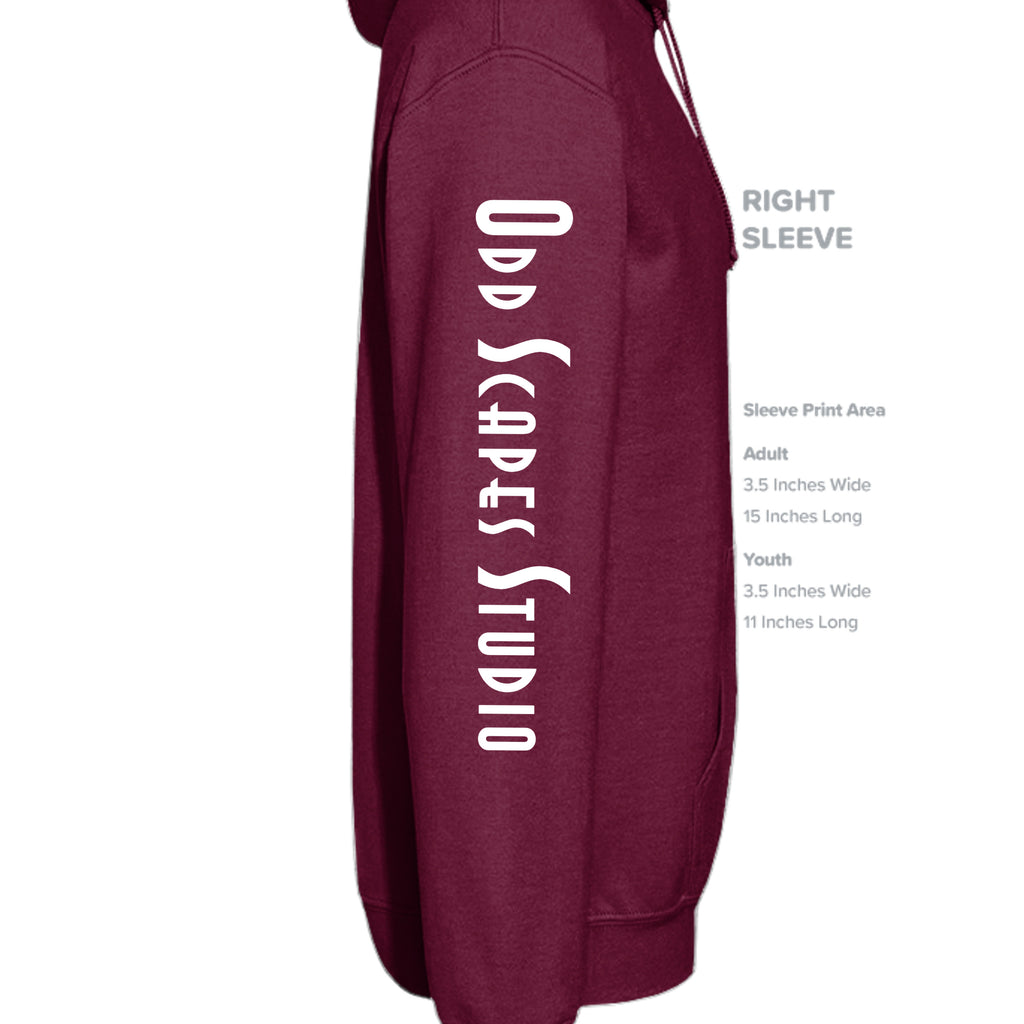 MAROON - G185 - SLEEVE_RIGHT