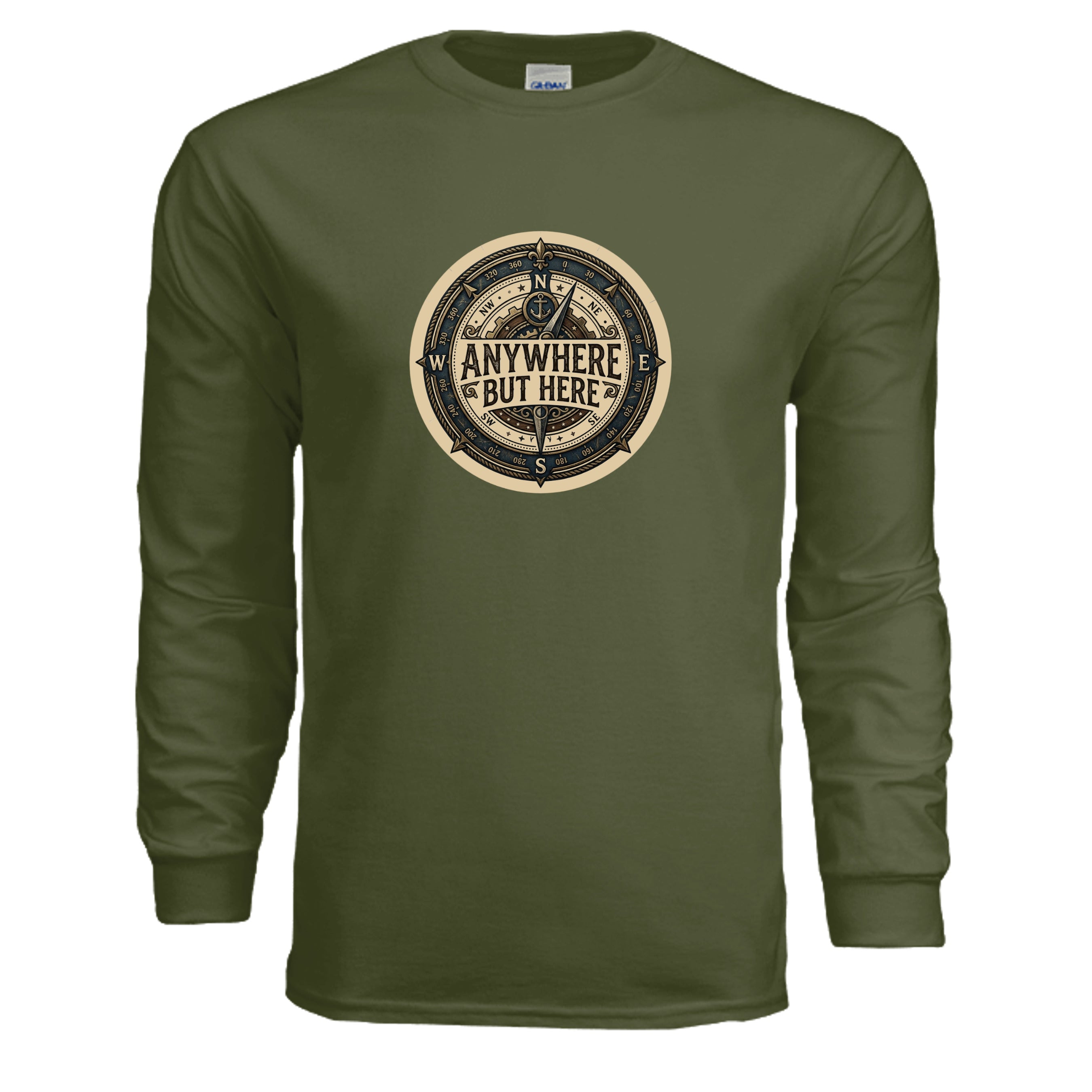 MILITARY GREEN - G240 - FRONT